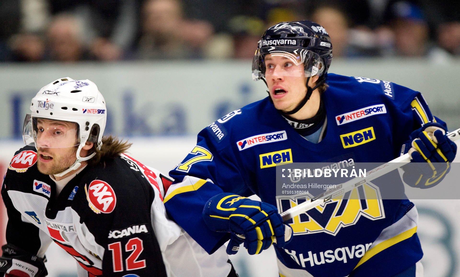 Daniel Josefsson, Södertälje och Andreas Falk, HV71