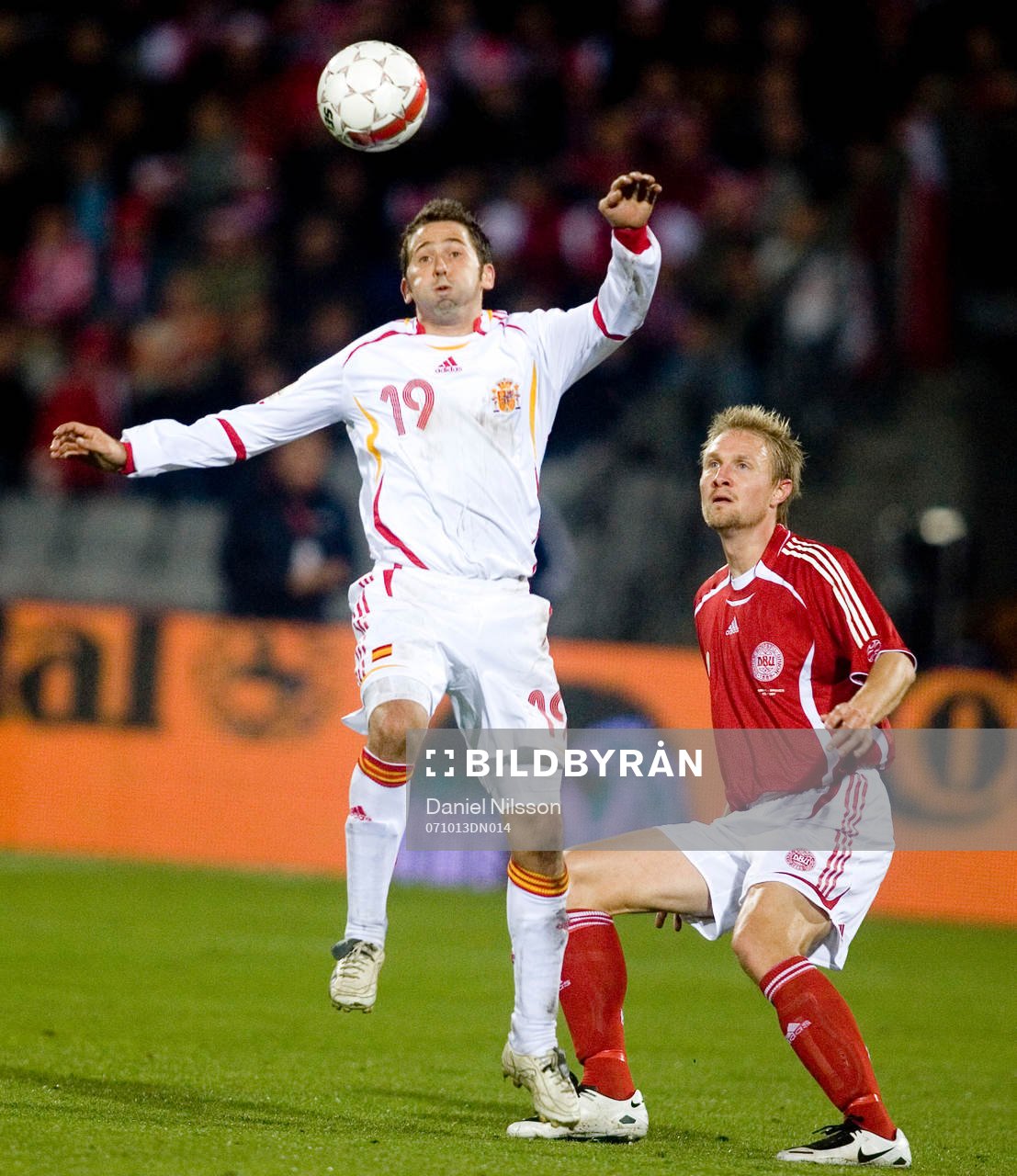 Raul Tamudo,  Spanien och Ulrik Laursen, Danmark