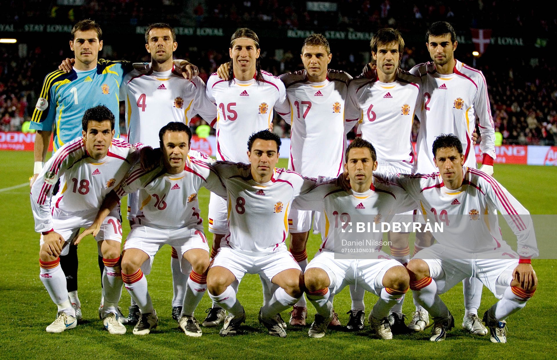 Lagbild, startelva, Spanien