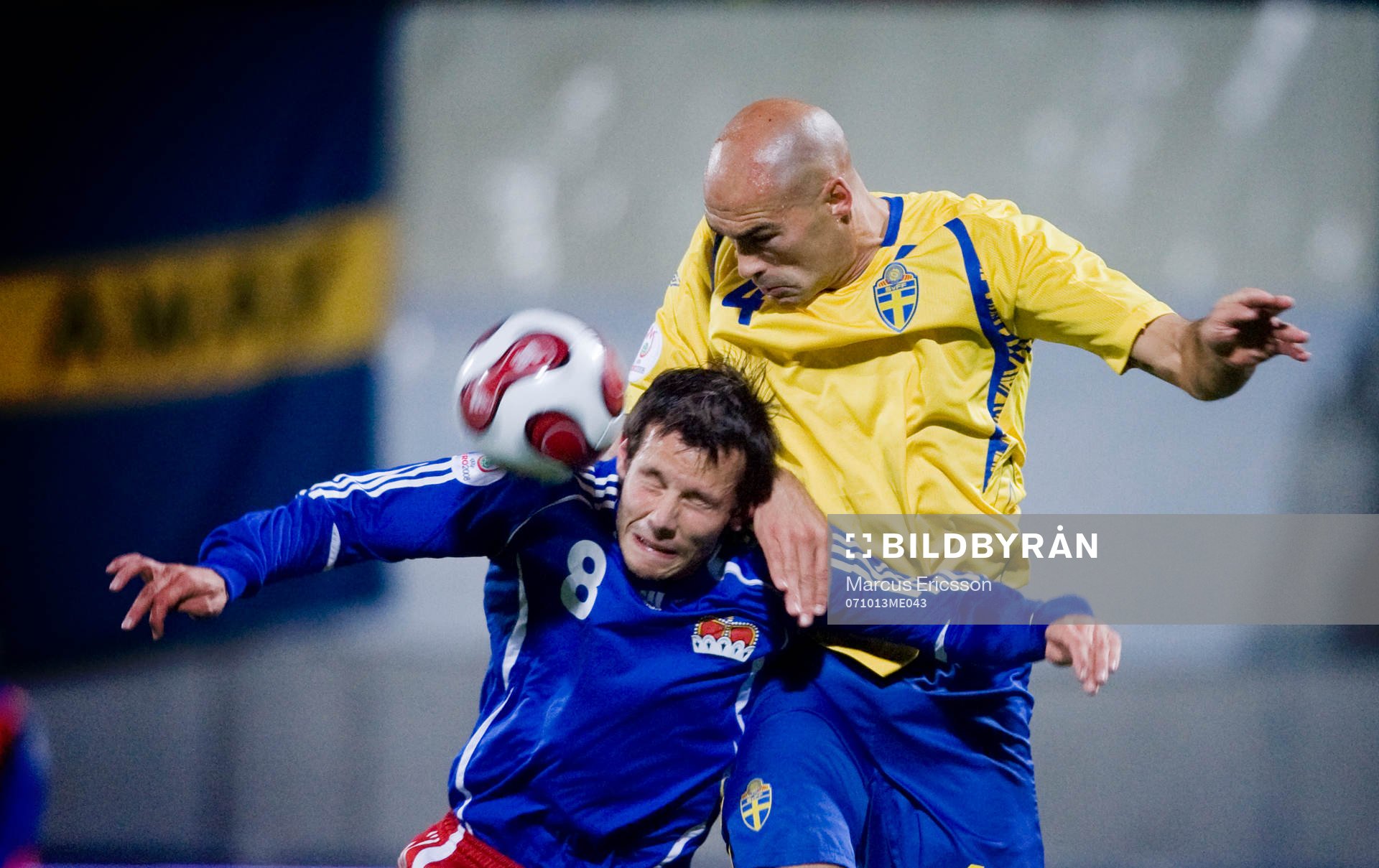 Thomas Beck, Lichtenstein och Daniel Majstorovic, Sverige