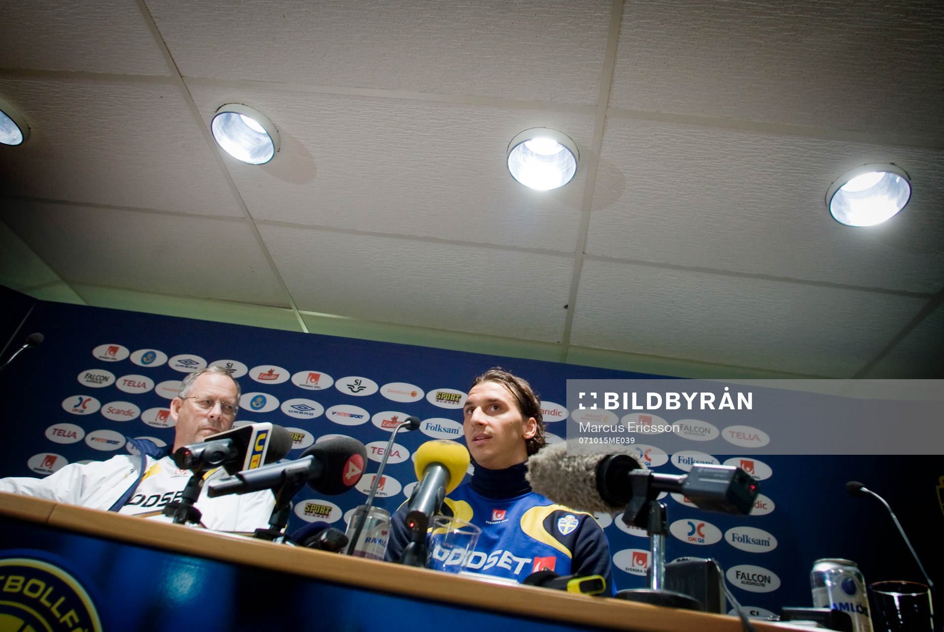 Lars Lagerbäck och Zlatan Ibrahimovic