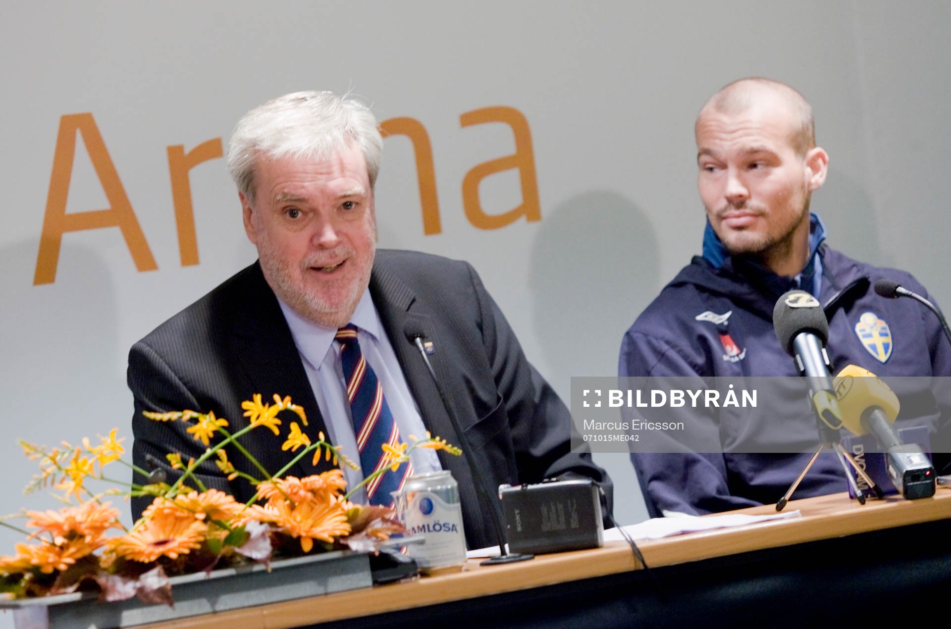 Fotboll, Sverige A, Presentation av