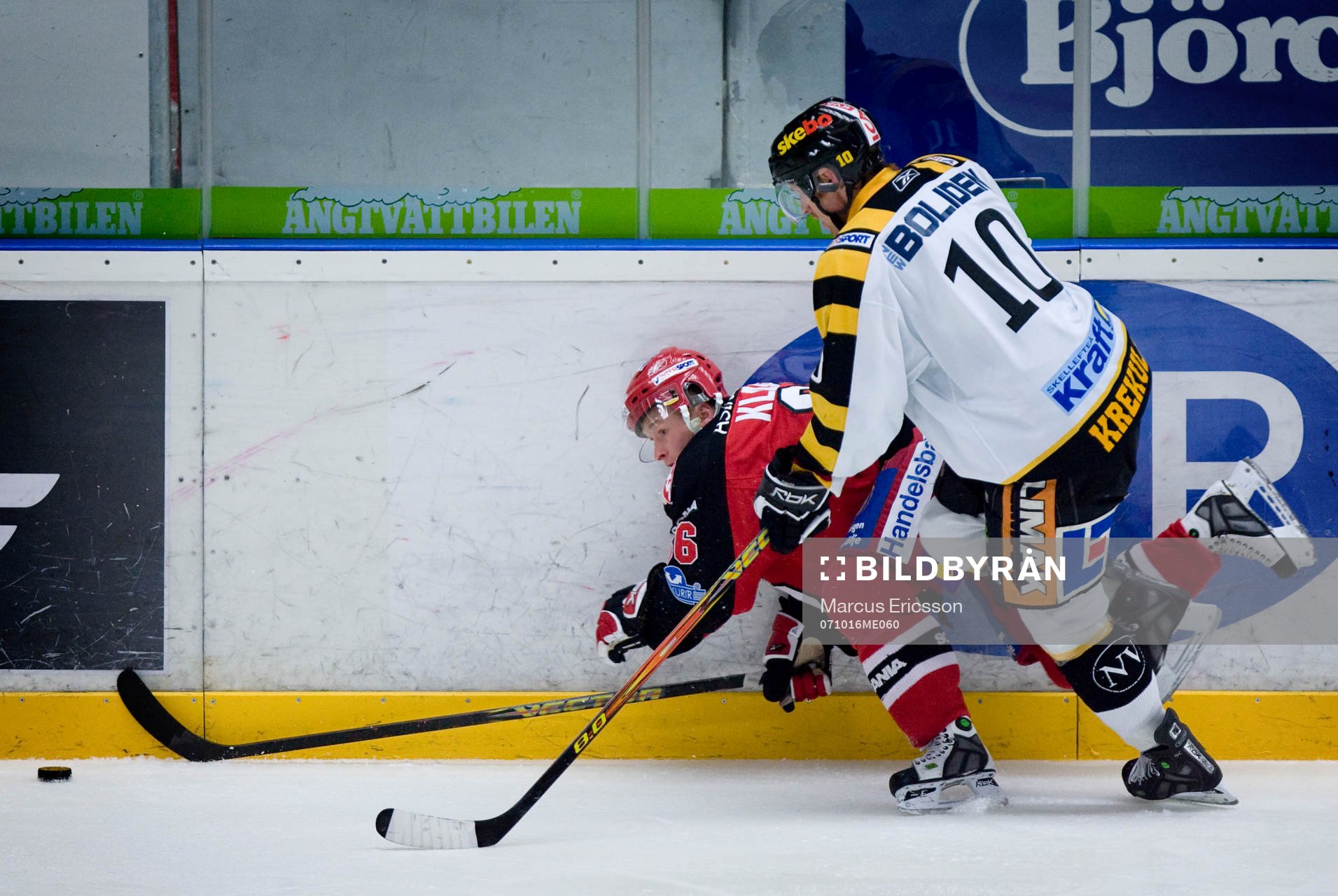Linus Klasen, Södertälje, och Fredrik Krekula, Skellefteå