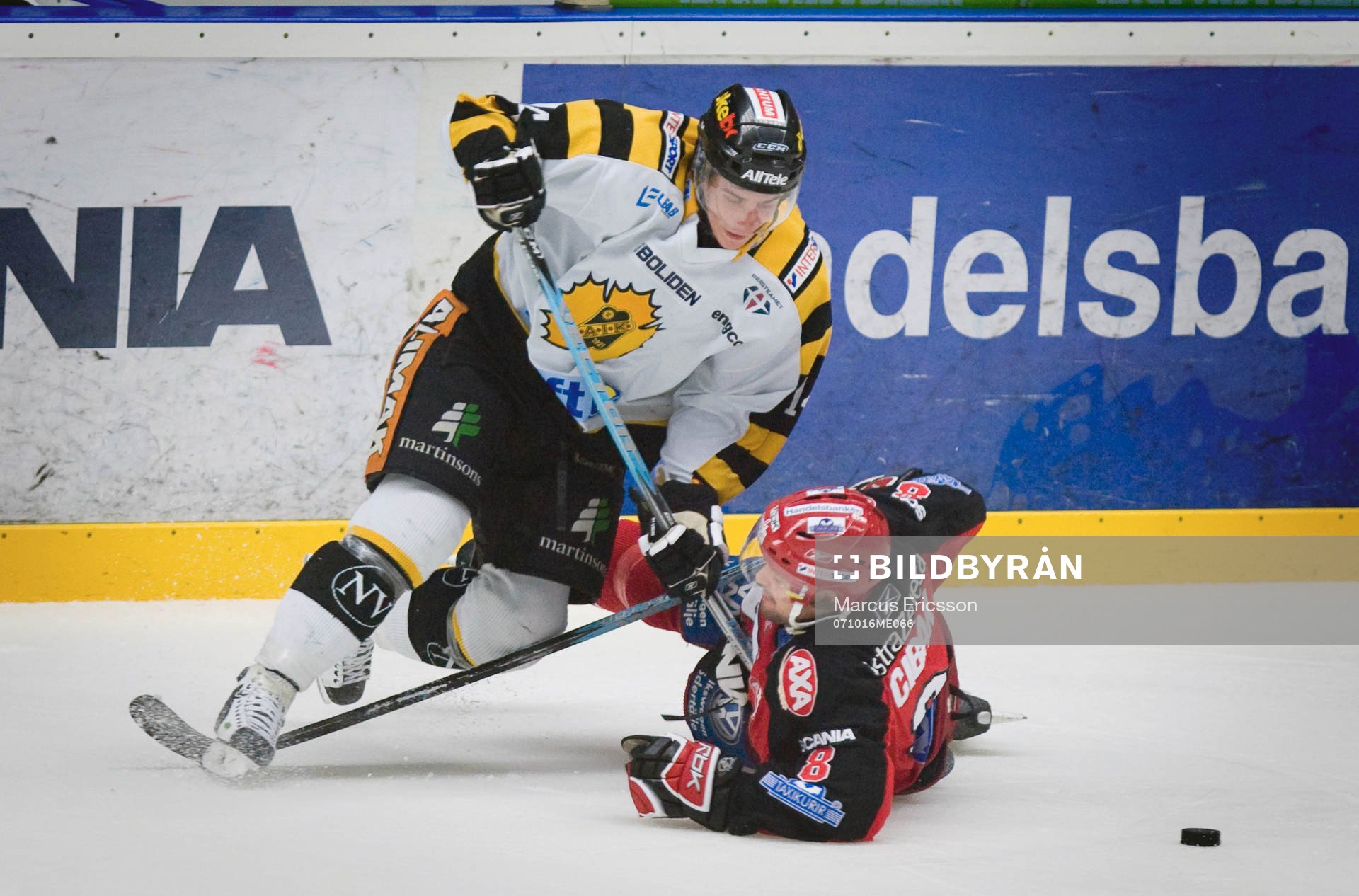 Tobias Viklund, Skellefteå, och Martin Cibak, Södertälje