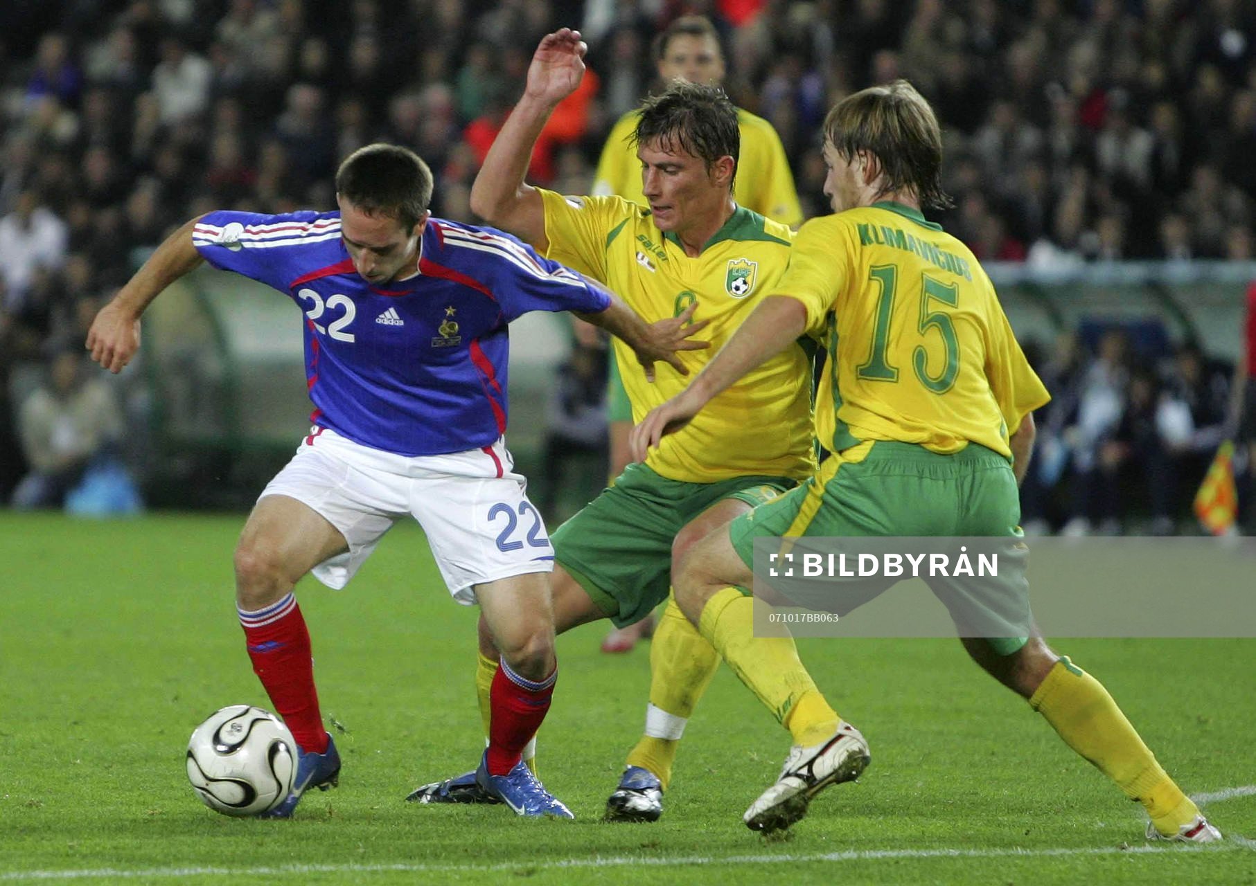 RIBERY, ZVIRGZDAUSKAS och KLIMAVICIUS