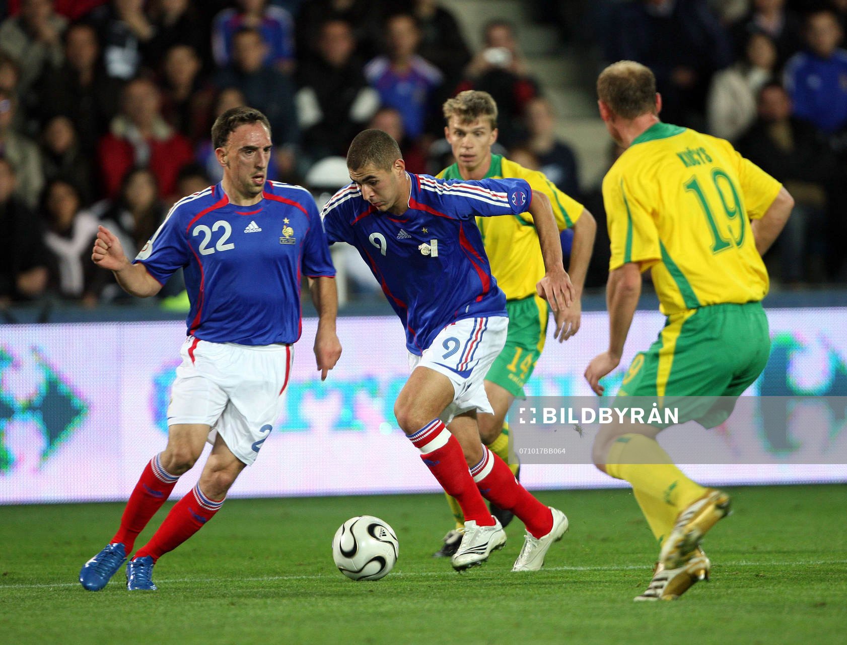 KARIM BENZEMA och FRANCK RIBERY