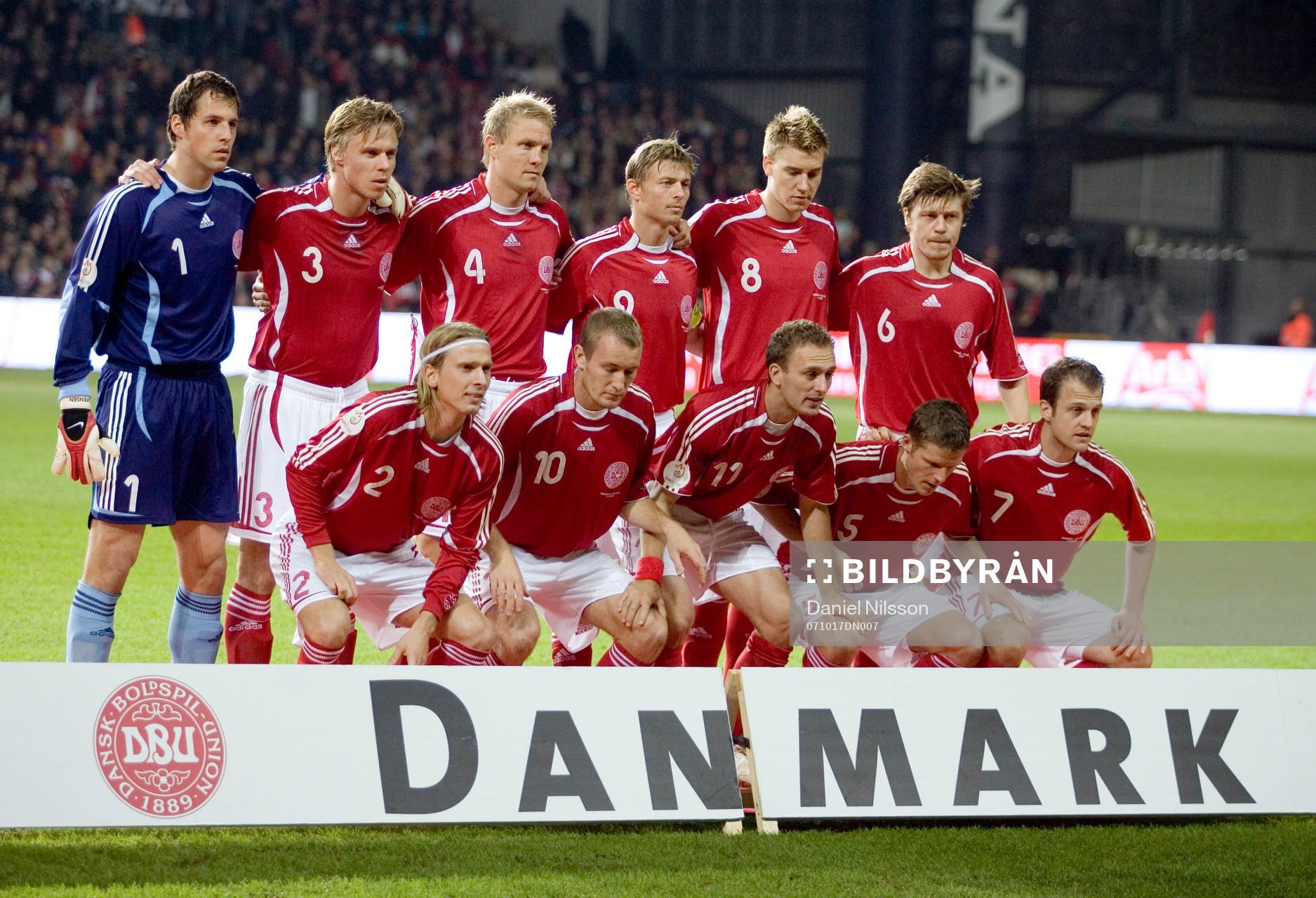 Fotboll, EM-kval, Lagbild, laguppställning, startelva,