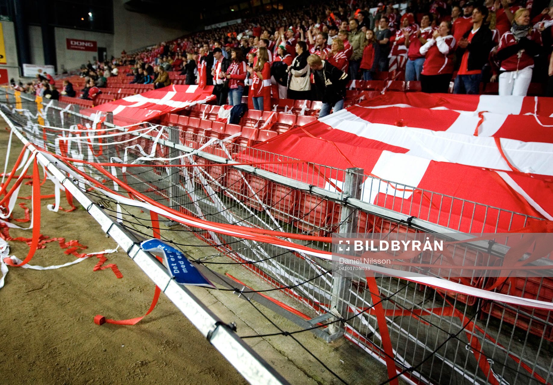 Första matchen på Parken sedan domar-attacken. Stora