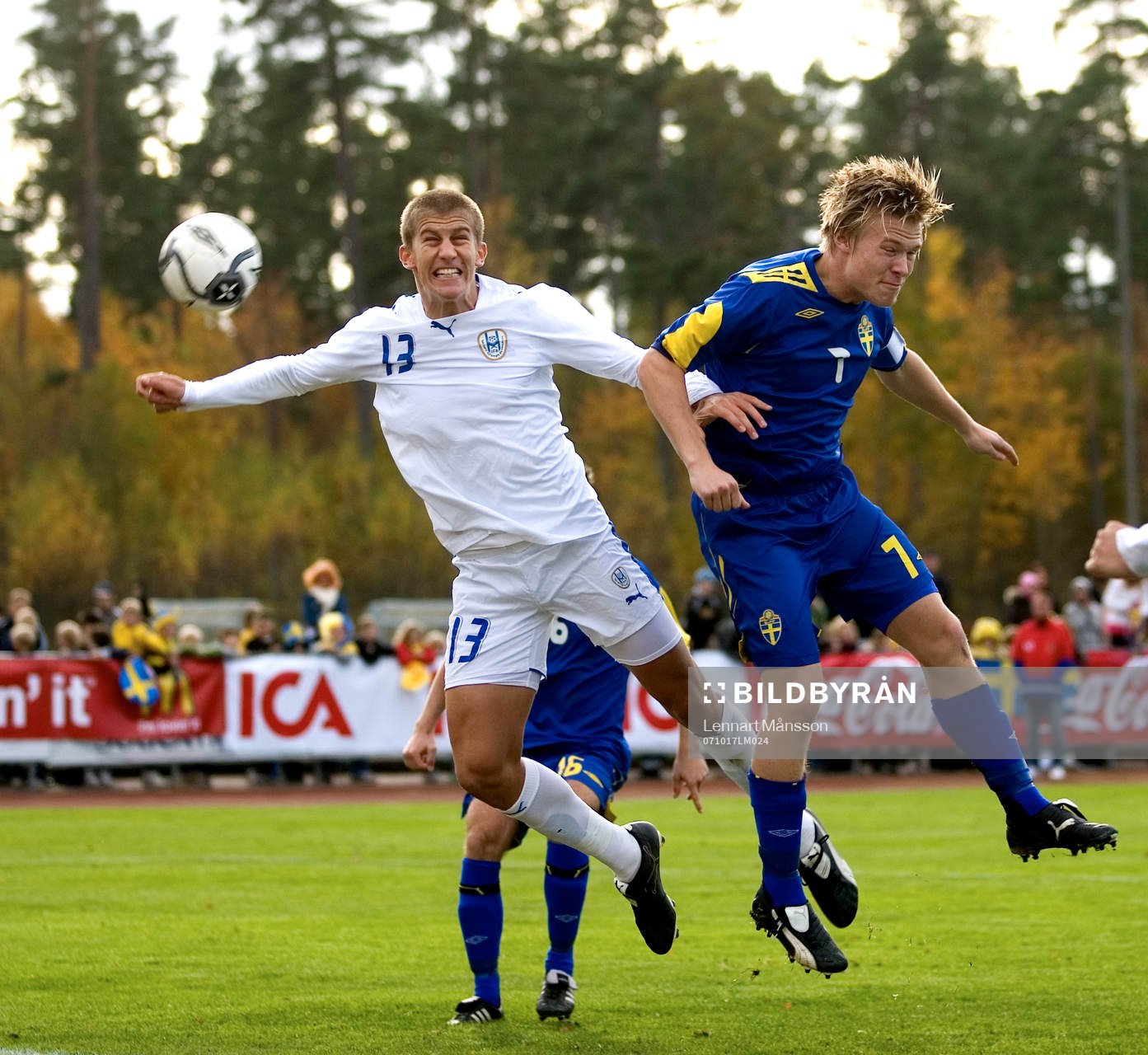 Oded Gavish, Israel och Andreas Landgren, Sverige. Nickduell