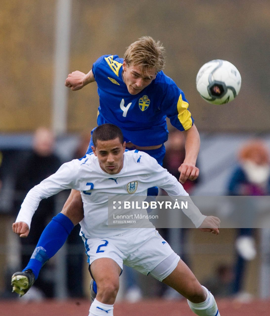 Fotboll, P18, landskamp, EM-kvalturnering pojkar födda