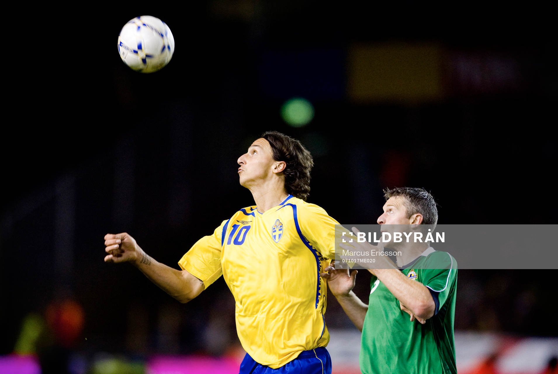 Zlatan Ibrahimovic, Sverige och Stephen Craigan, Nordirland