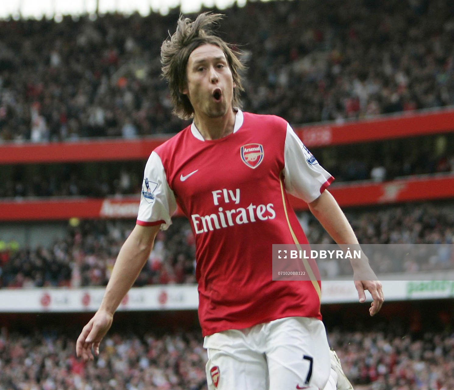 Tomas Rosicky, jubel