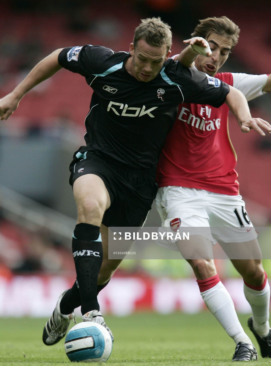 Kevin Davies och Mathieu Flamini