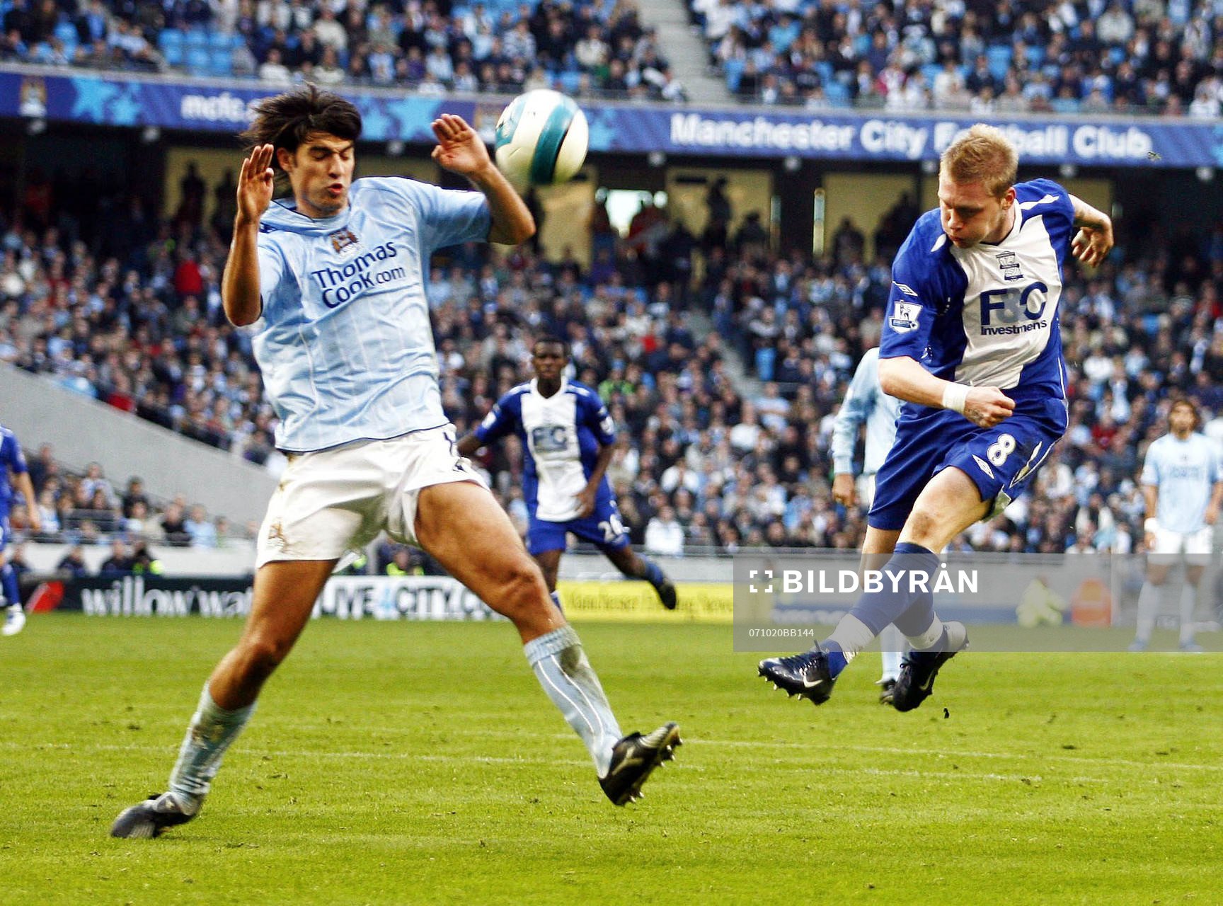 Fotboll, engelsk, Premier League, Manchester City -