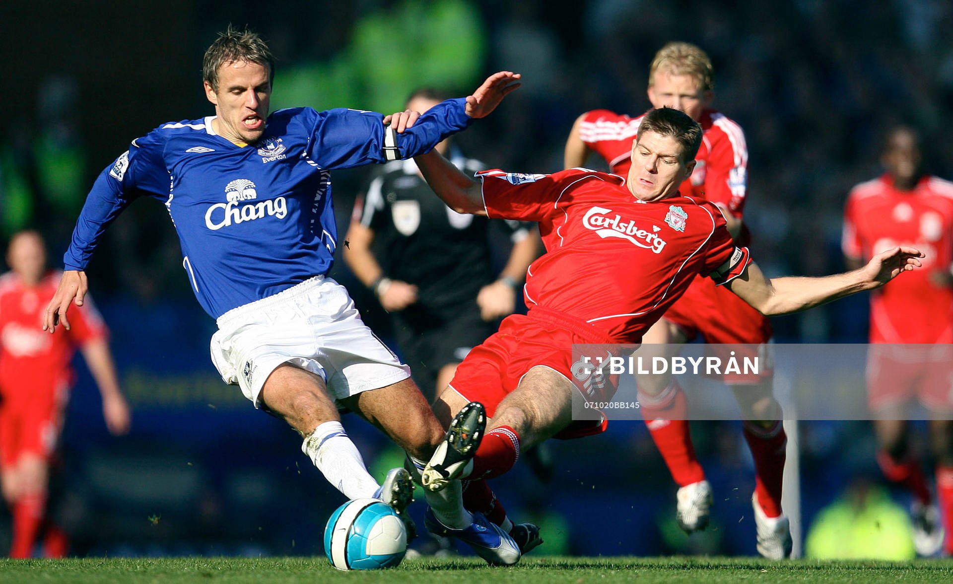 Gary Neville och Steven Gerrard