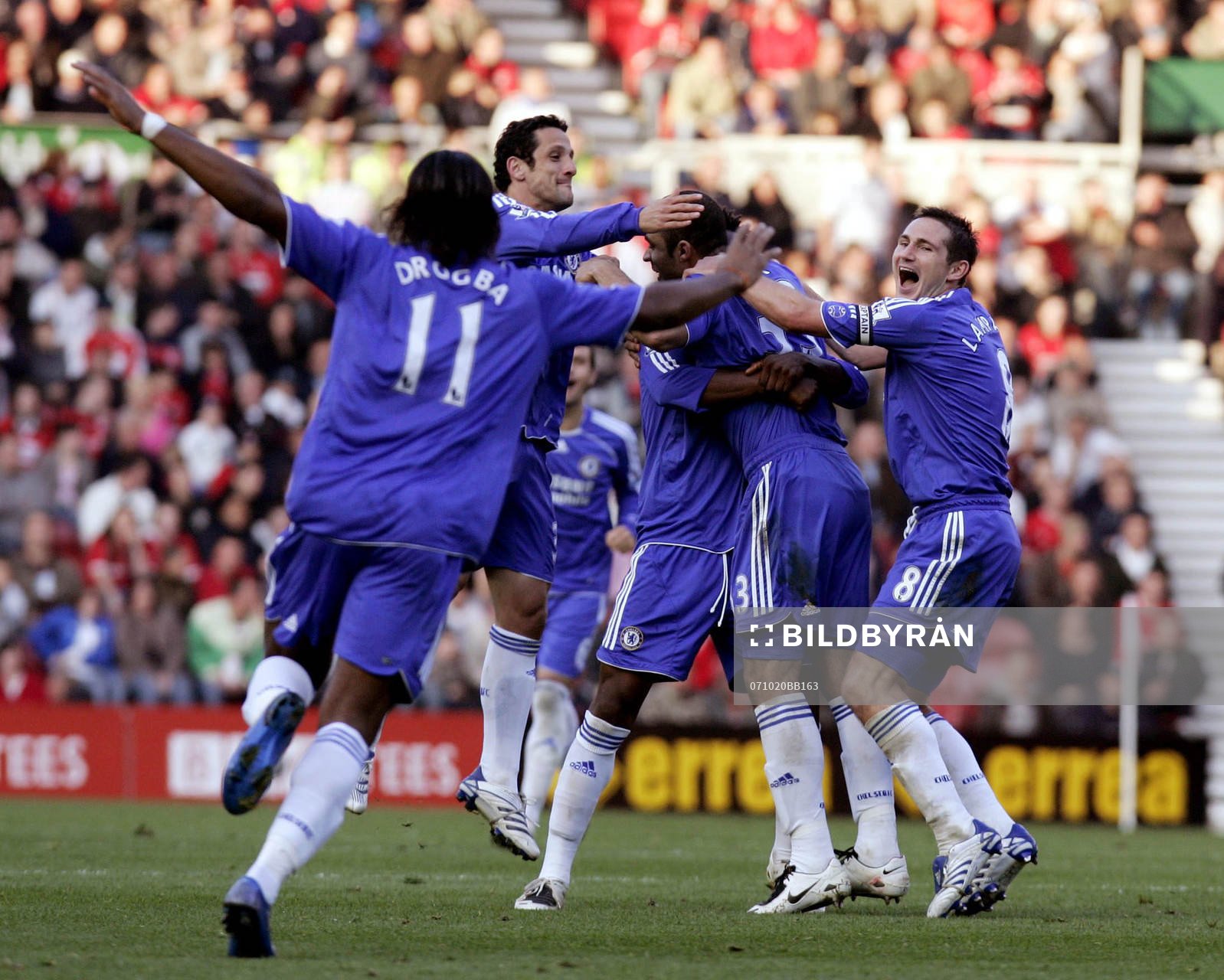 Chelsea, jubel