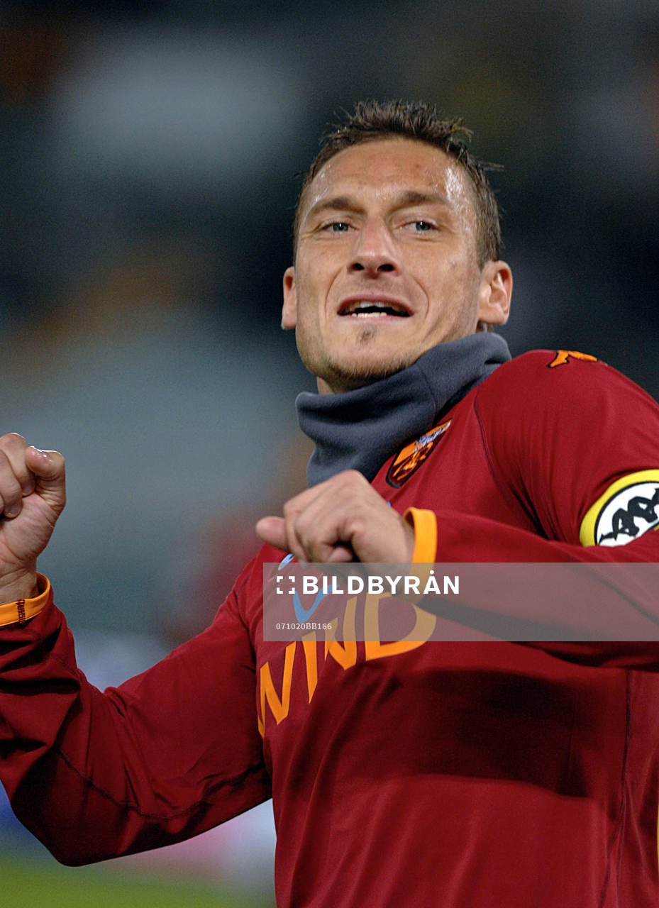 Totti, jubel