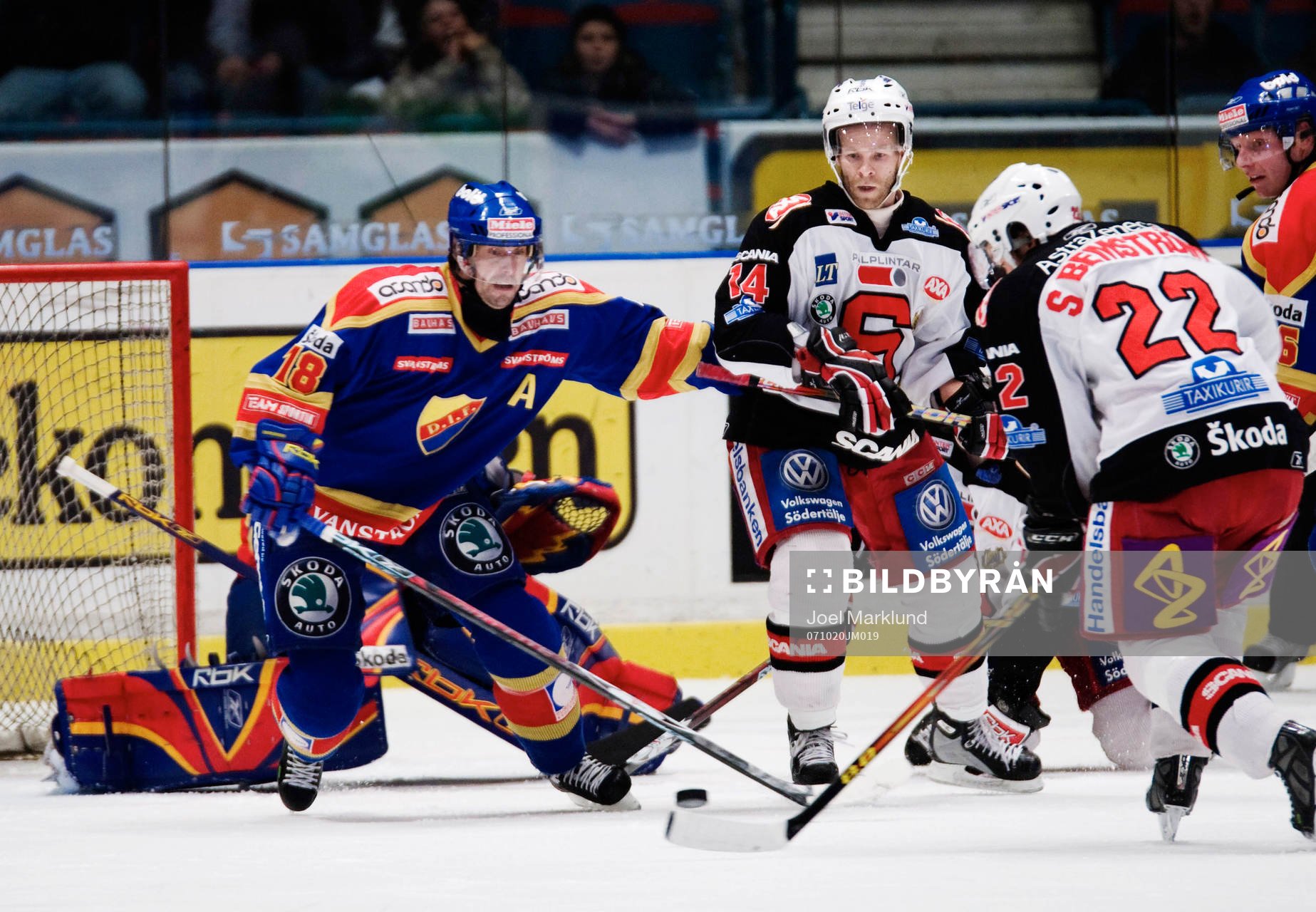 Thomas Johansson, Djurgården, Robert Carlsson,