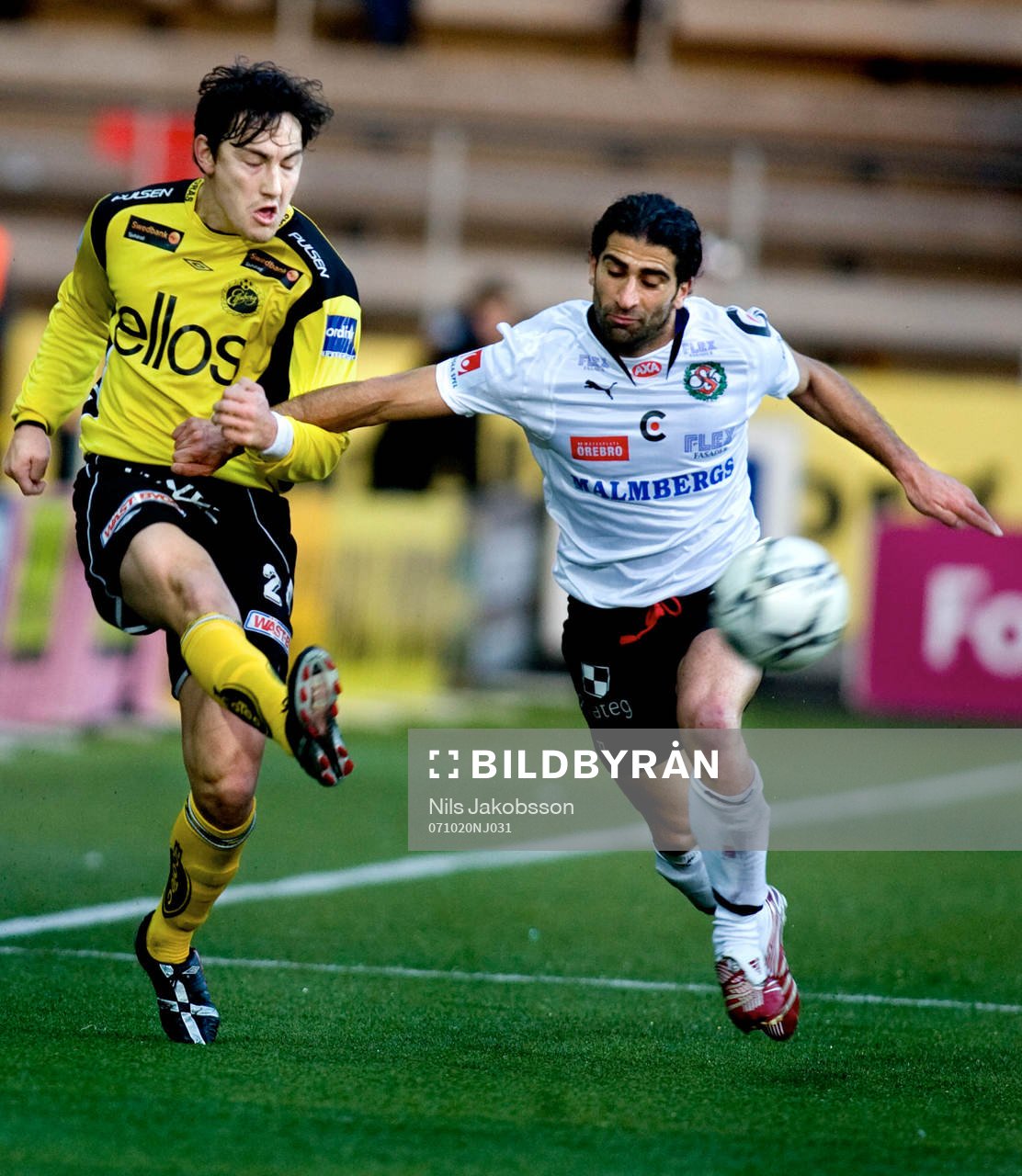  Stefan Ishizaki, Elfsborg, Agbar Barsom, Örebro.  