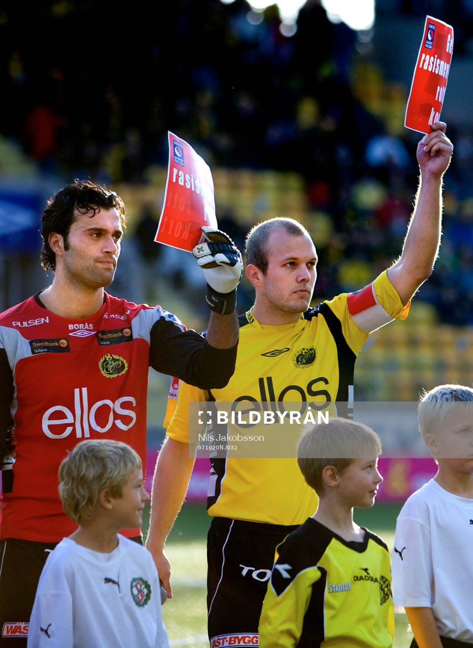Abbas Hassan, målvakt, Martin Andersson, Elfsborg, ger
