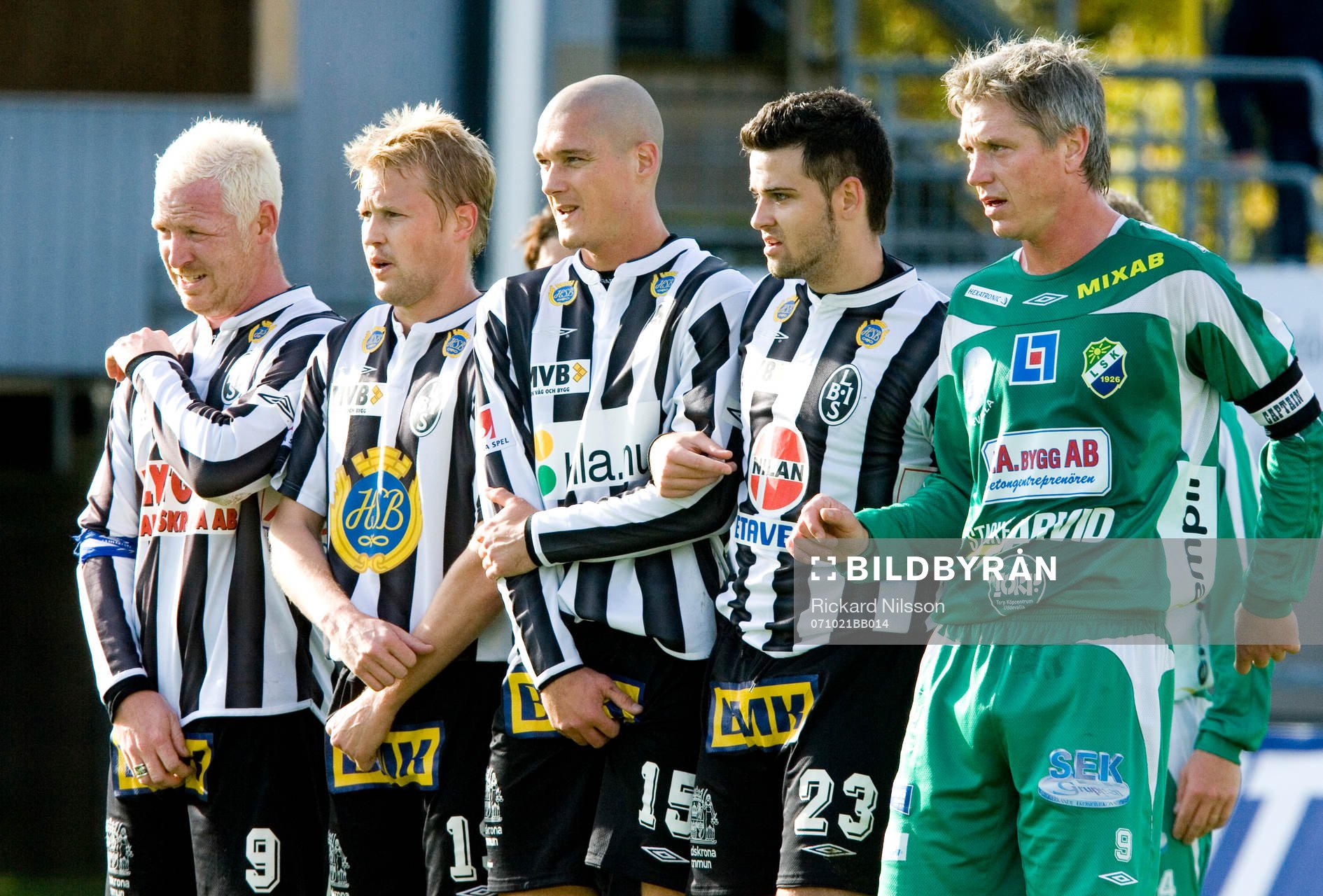 Fotboll, Superettan, Landskrona - Ljungskile, mur,