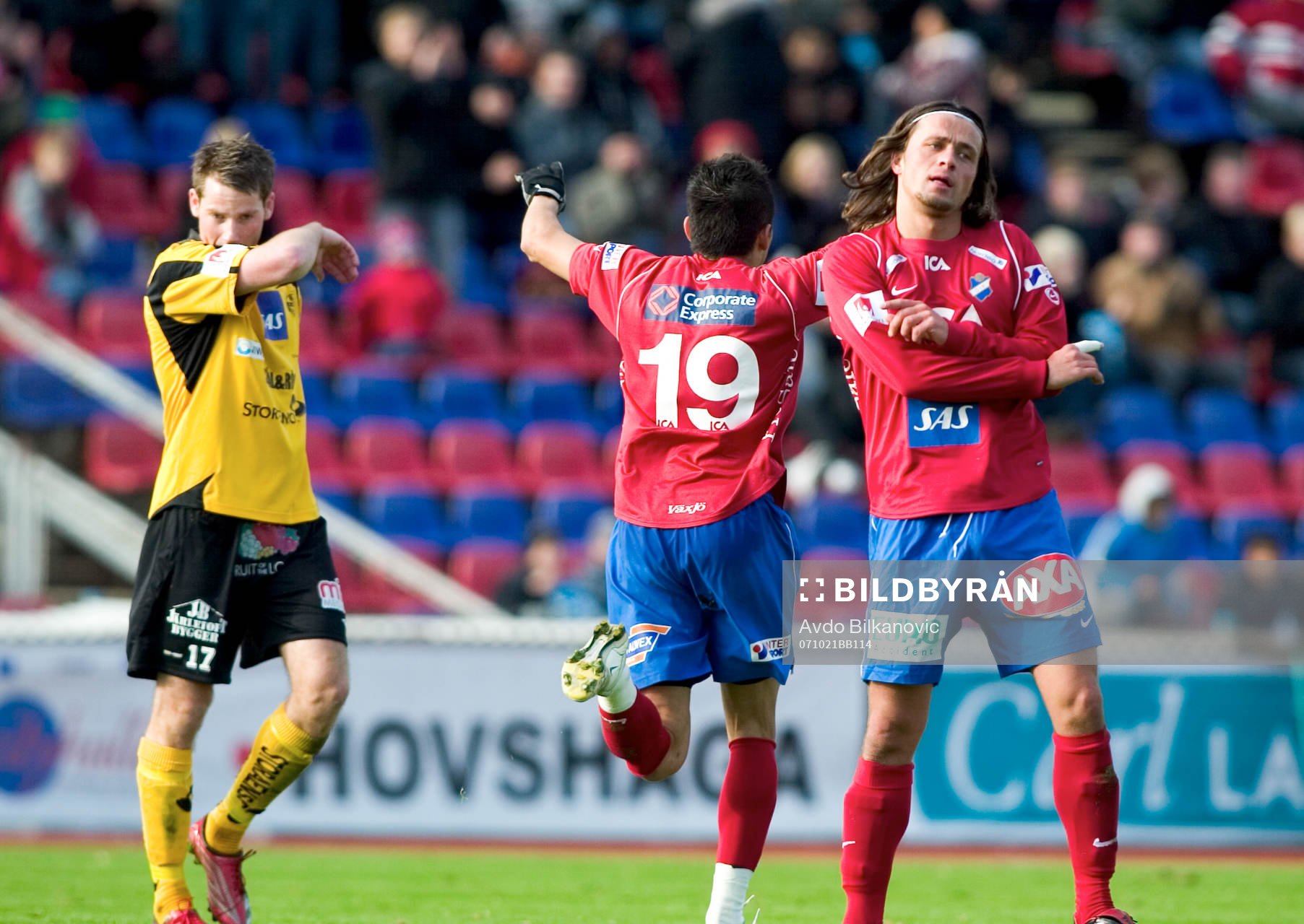 Emin Nouri, jubel, Pavel Zavadil, Öster, Johan Persson,