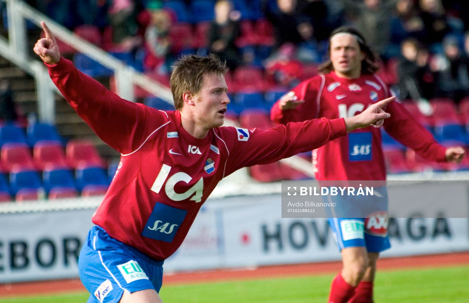 Daniel Svensson, Öster, jubel