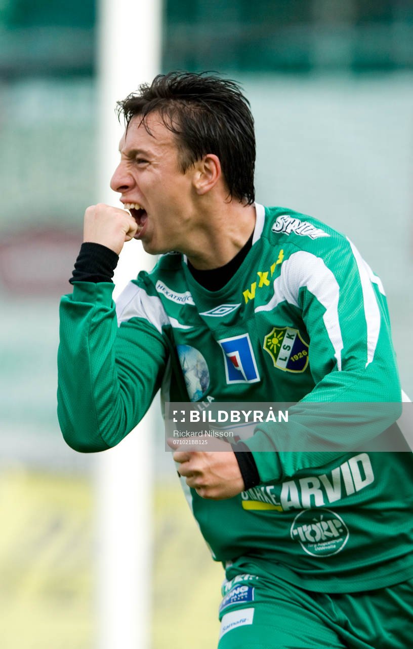  Martin Smedberg, jubel.