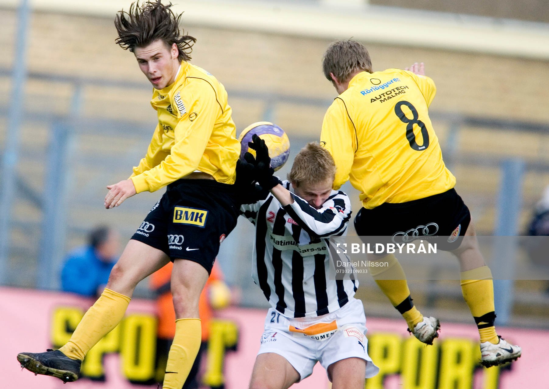 Daniel Sliper och Anders Ekelund, Bunkeflo trycker ner