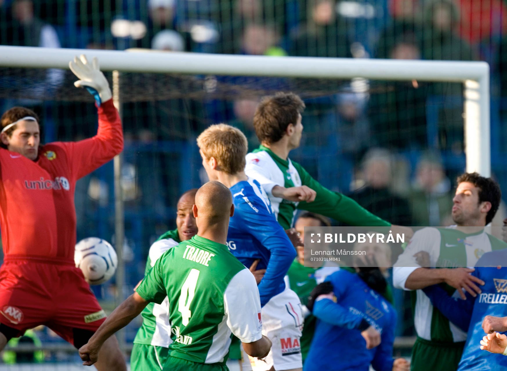 1-0, Rasmus Bengtsson nickar in en hörna förbi George