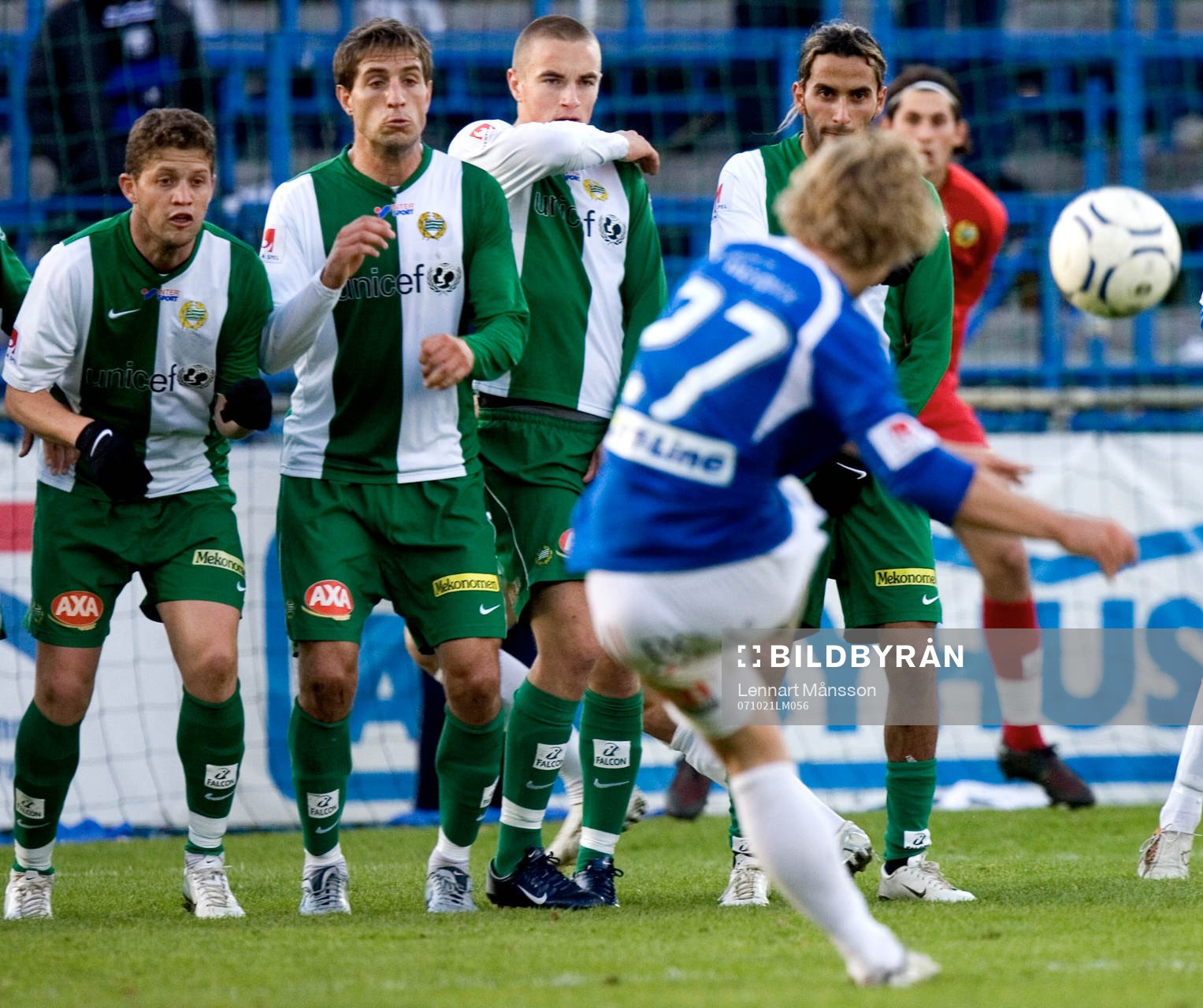 Jonas Bjurström nära överlista Hammarby-muren och