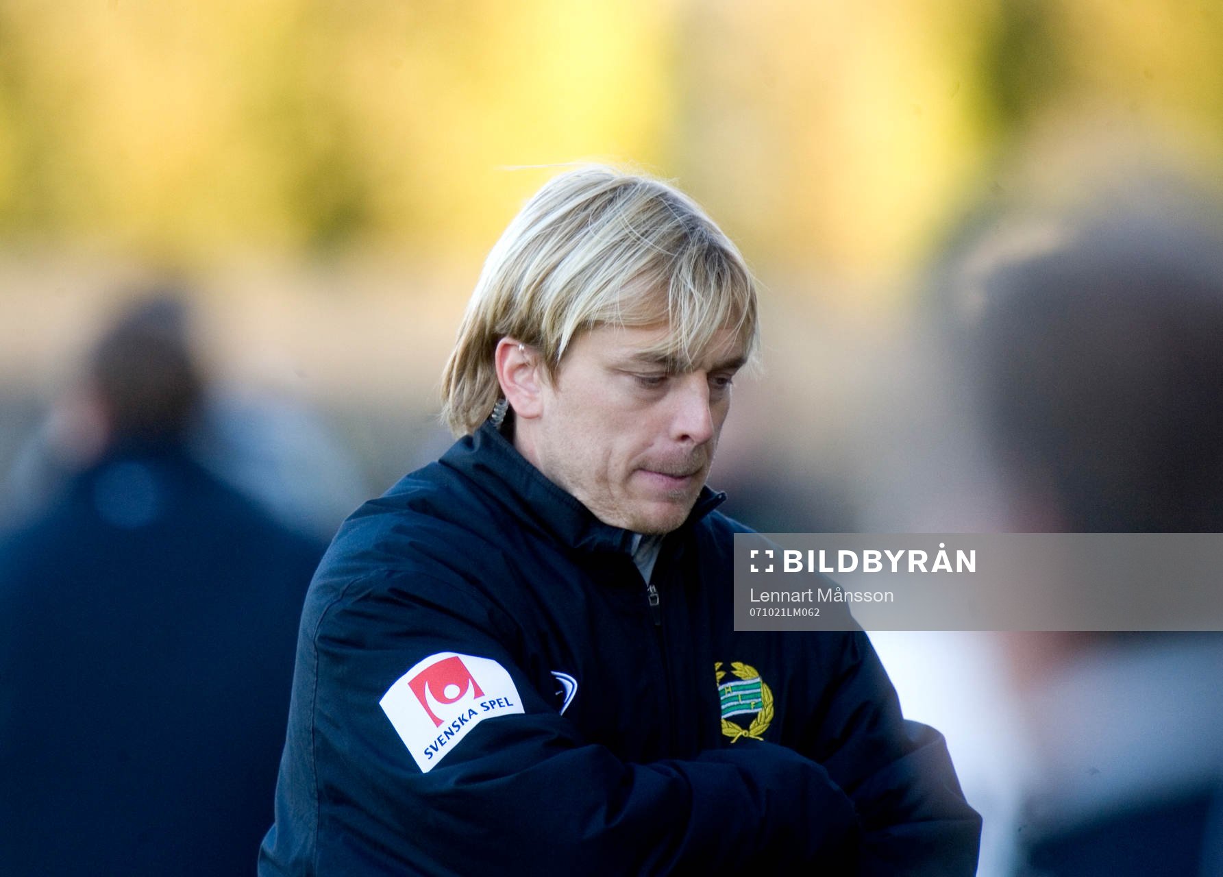 Tony Gustavsson, tränare, Hammarby, inte glad