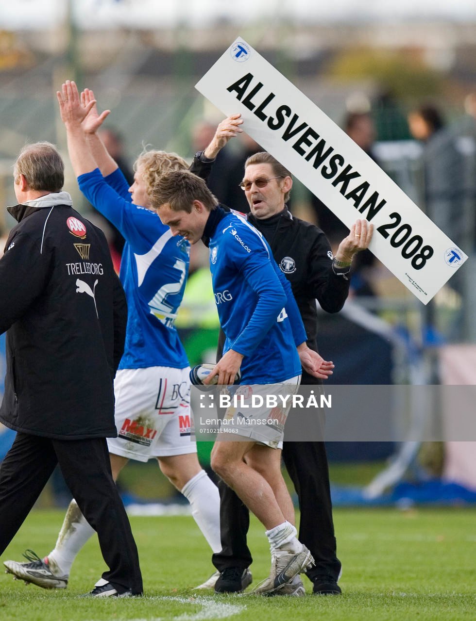  Allsvenskan även 2008 för Trelleborg.