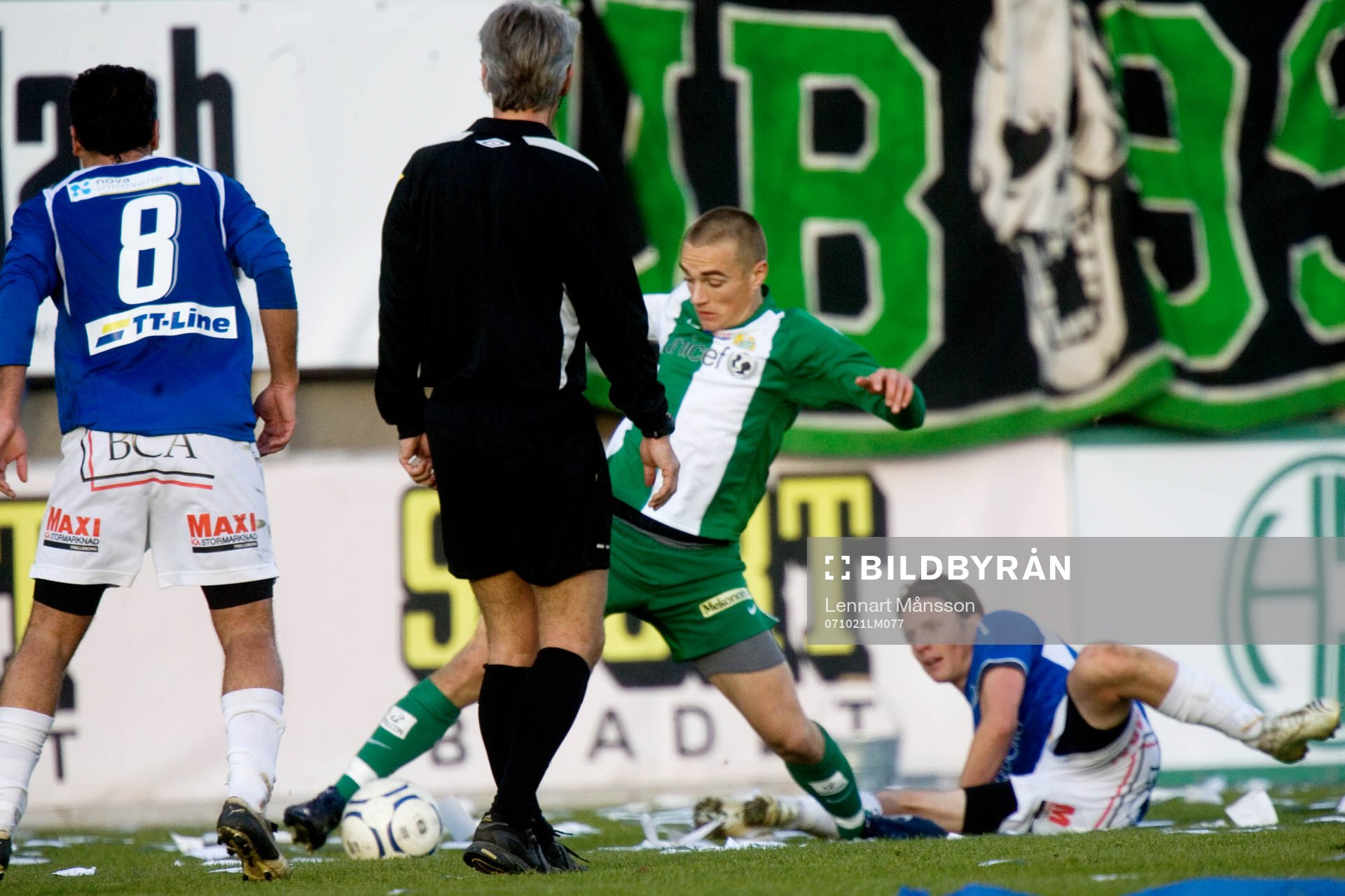 Domaren i vägen. Petter Andersson, Hammarby