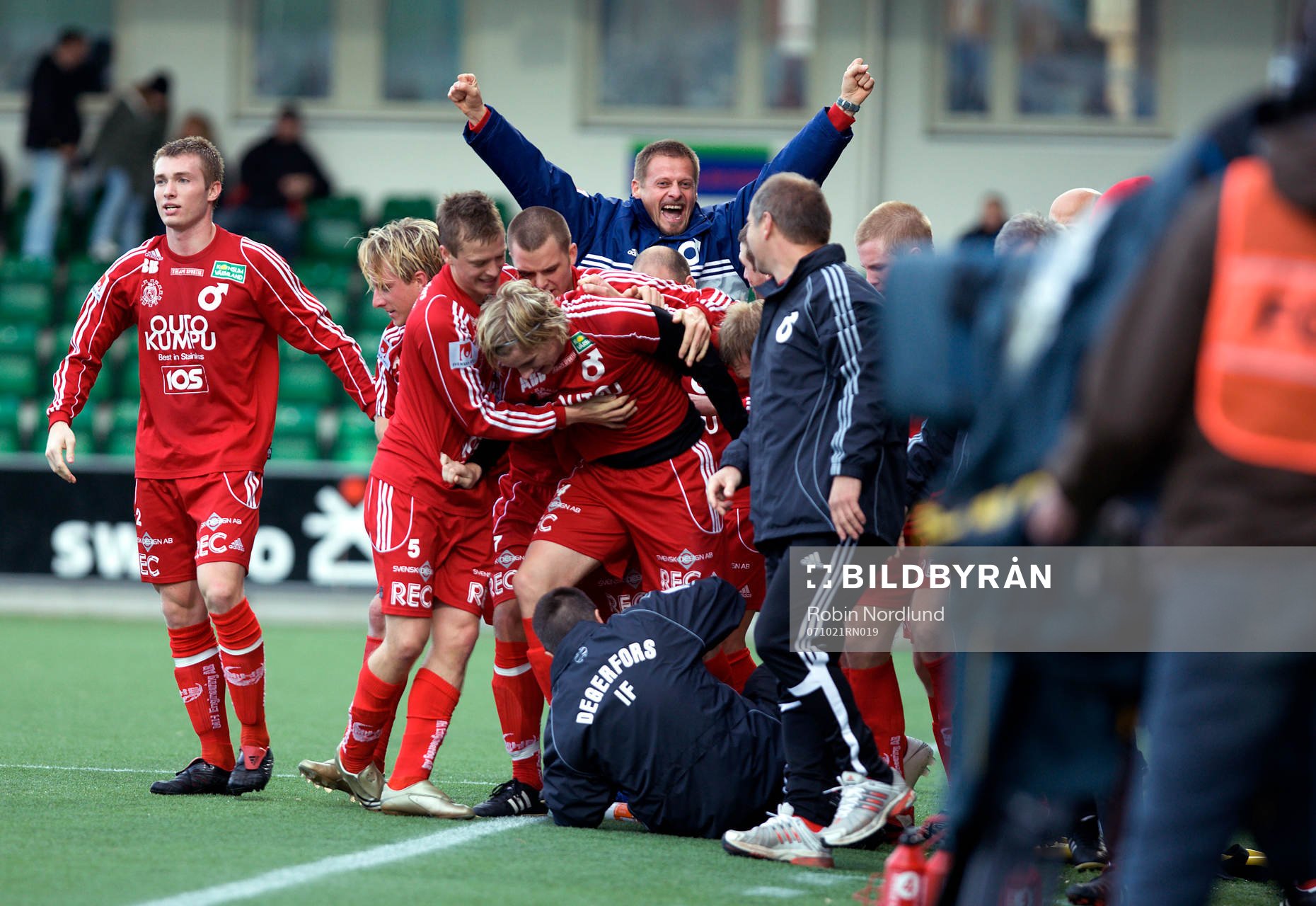 Jubel  i Degerfors