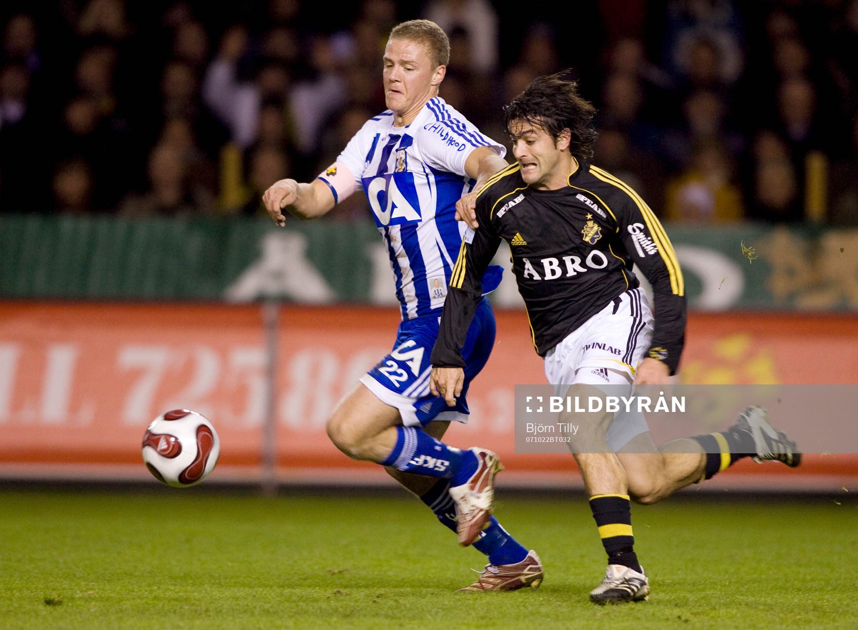 Ragnar Sigurdsson, IFK Göteborg och Lucas Valdemarin, AIK