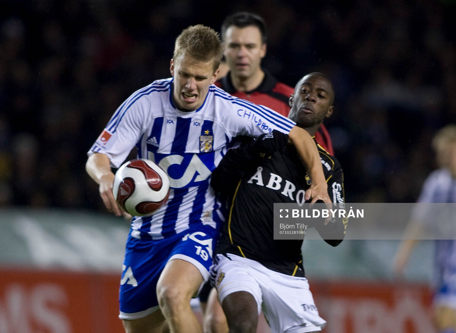 Pontus Wernbloom, IFK Göteborg och Dulee Johnson, AIK