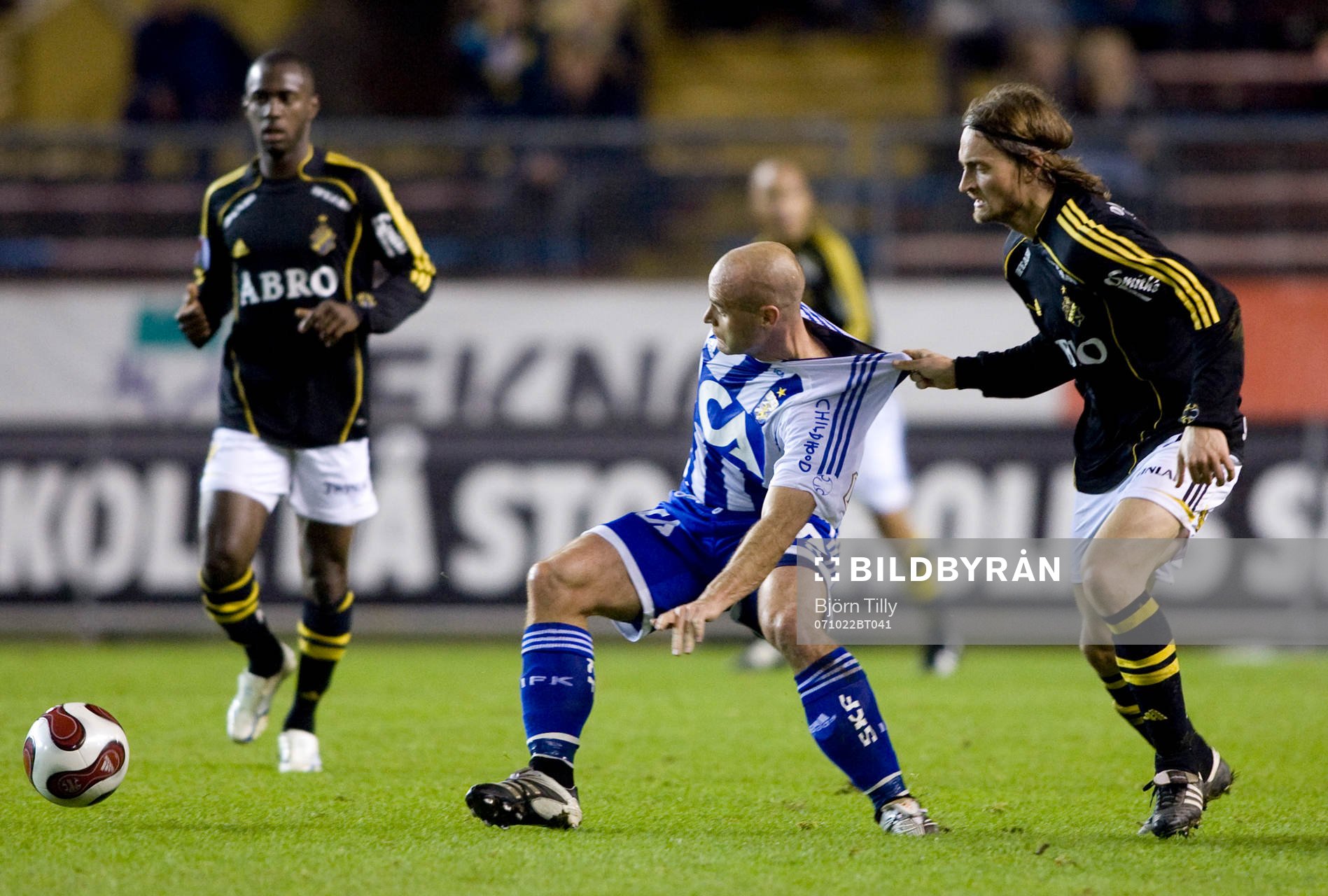 Thomas Olsson, IFK Göteborg och Mats Rubarth, AIK