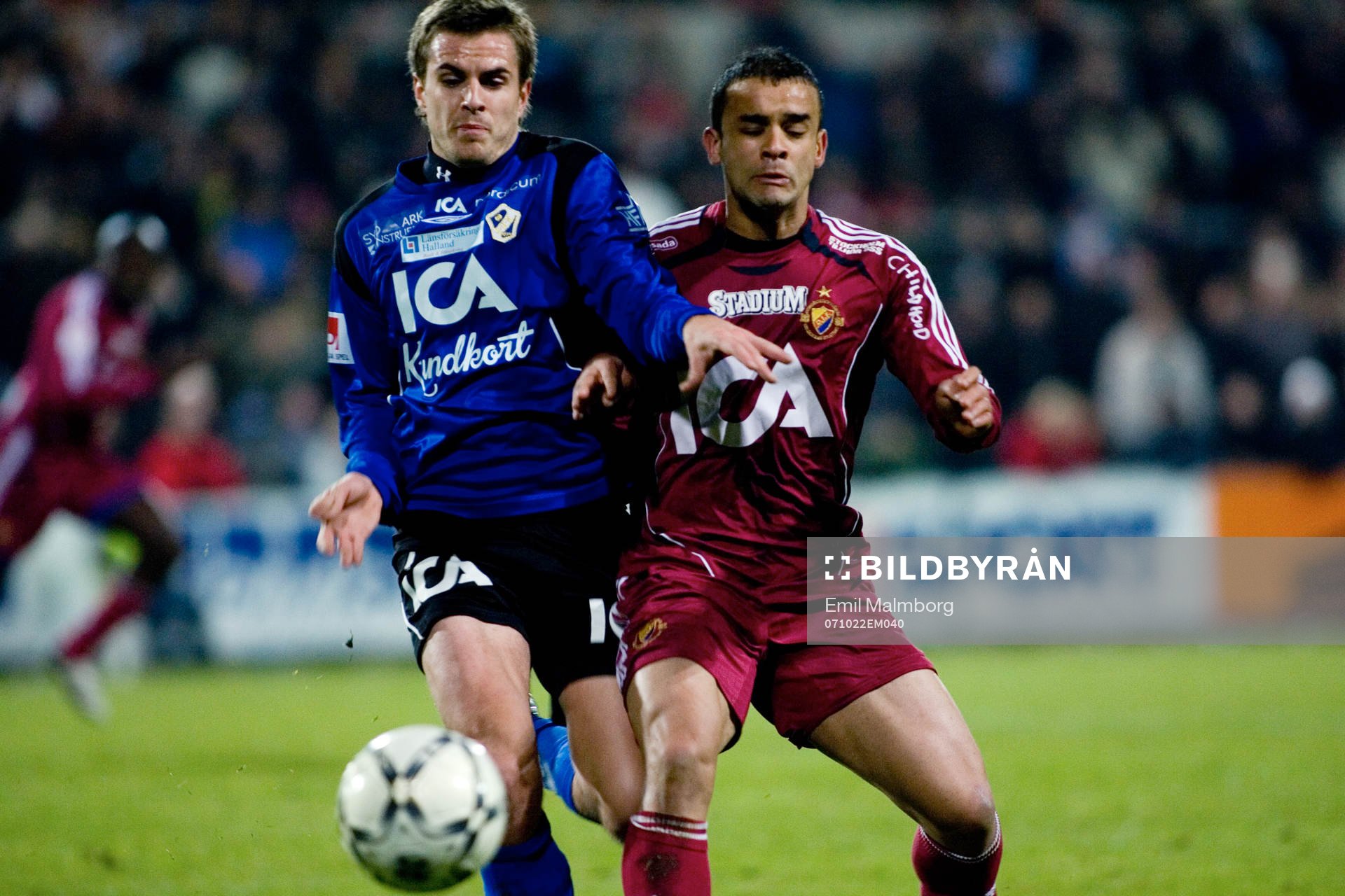 Martin Fribrock, Halmstad och Lance Davids, Djurgården