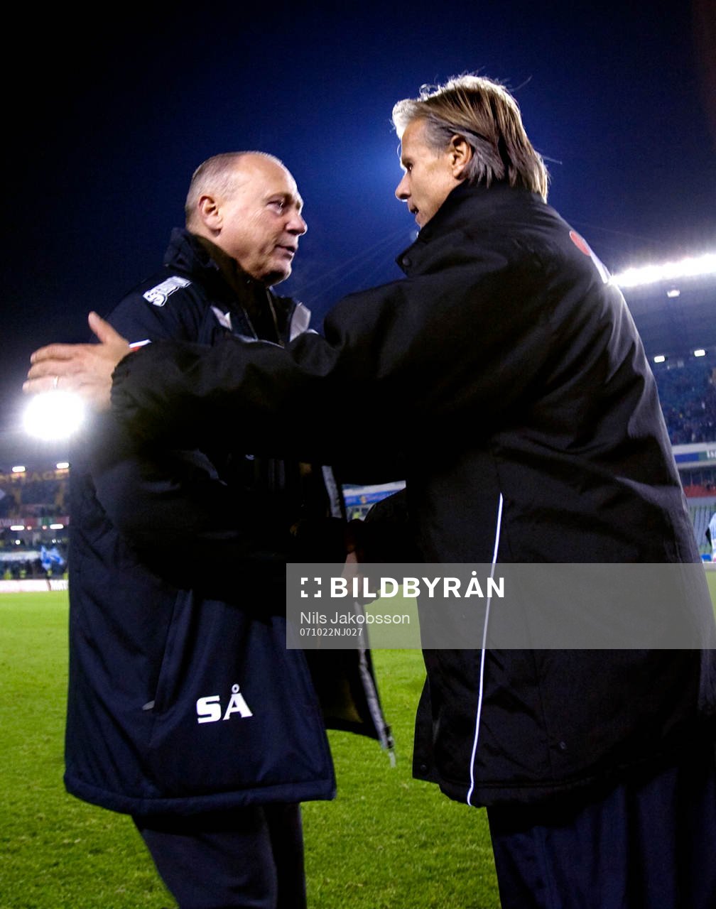 Sören Åkeby, Tränare Malmö, Roland Nilsson, GAIS