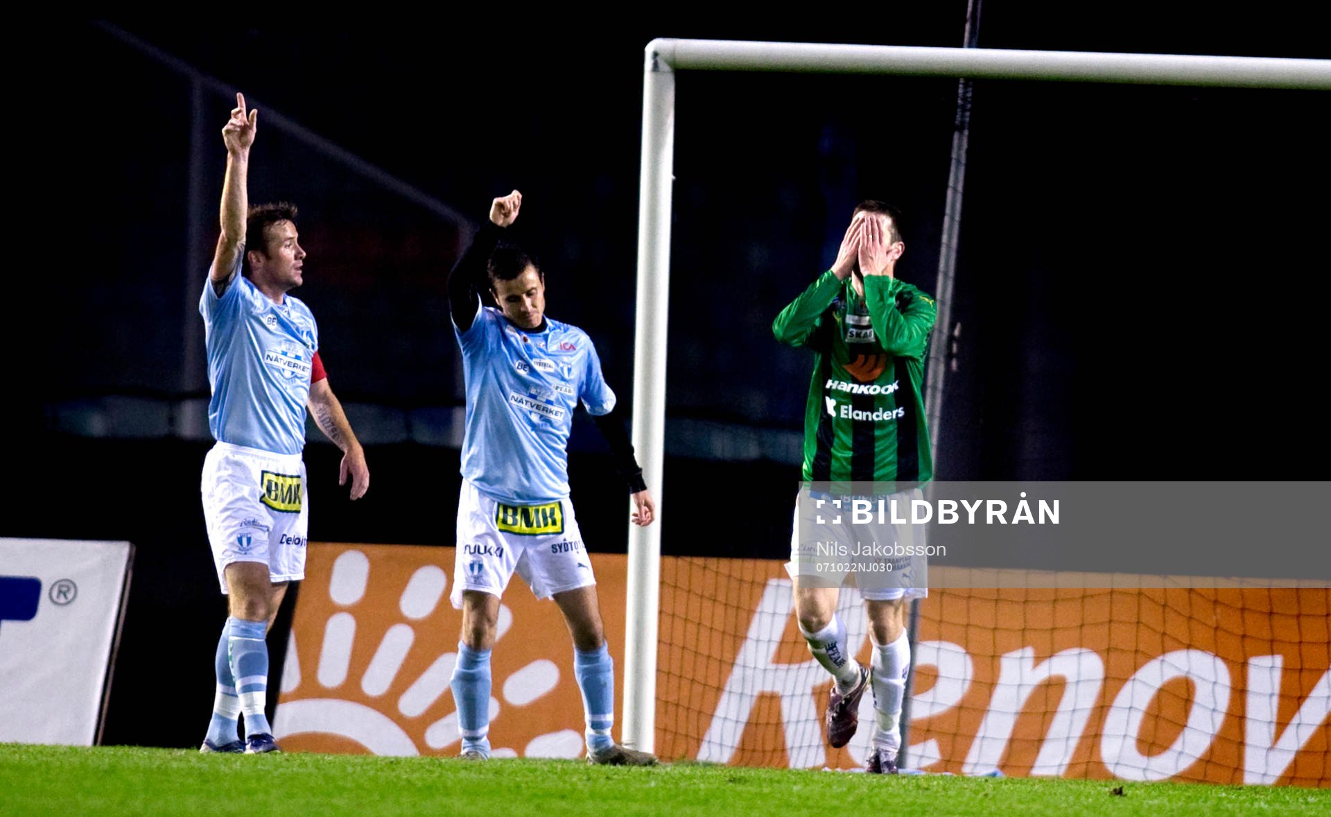 Ulrich Vinzents, Yksel Osmanovski, Malmö FF, Johann