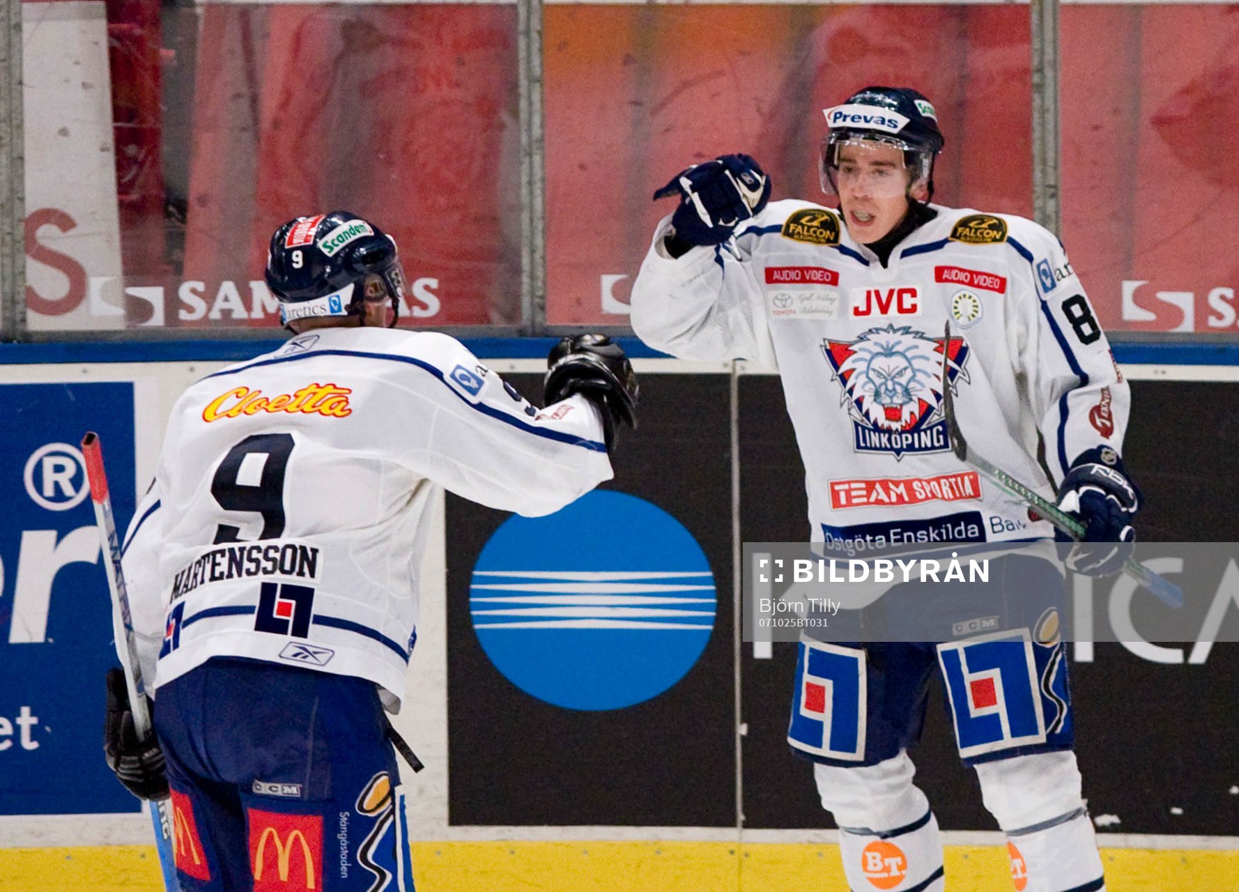 Tony Mårtensson, Linköping och Mattias Weinhandl,