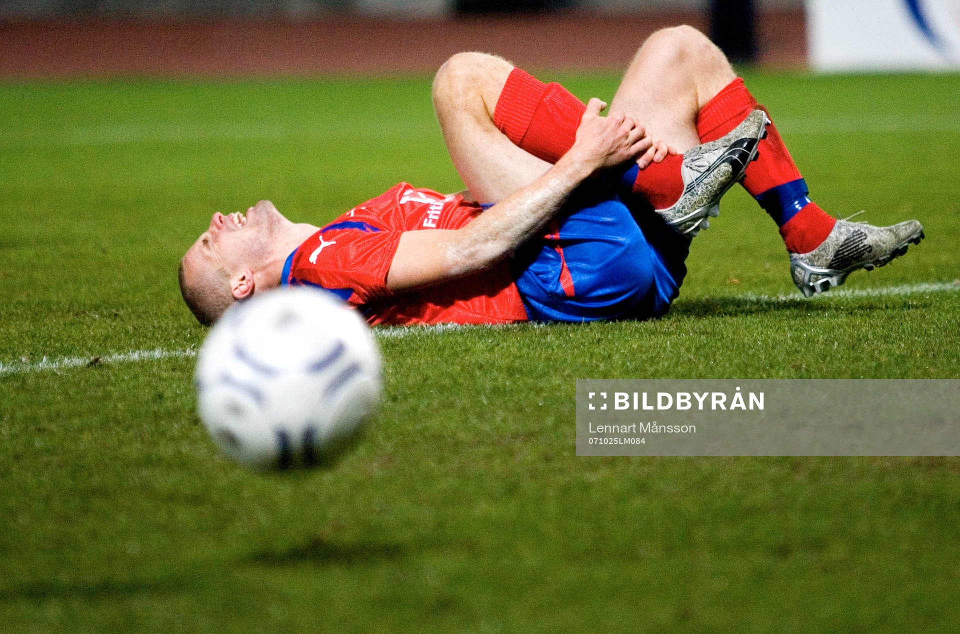 Christoffer Andersson har just missat sin stora chans i