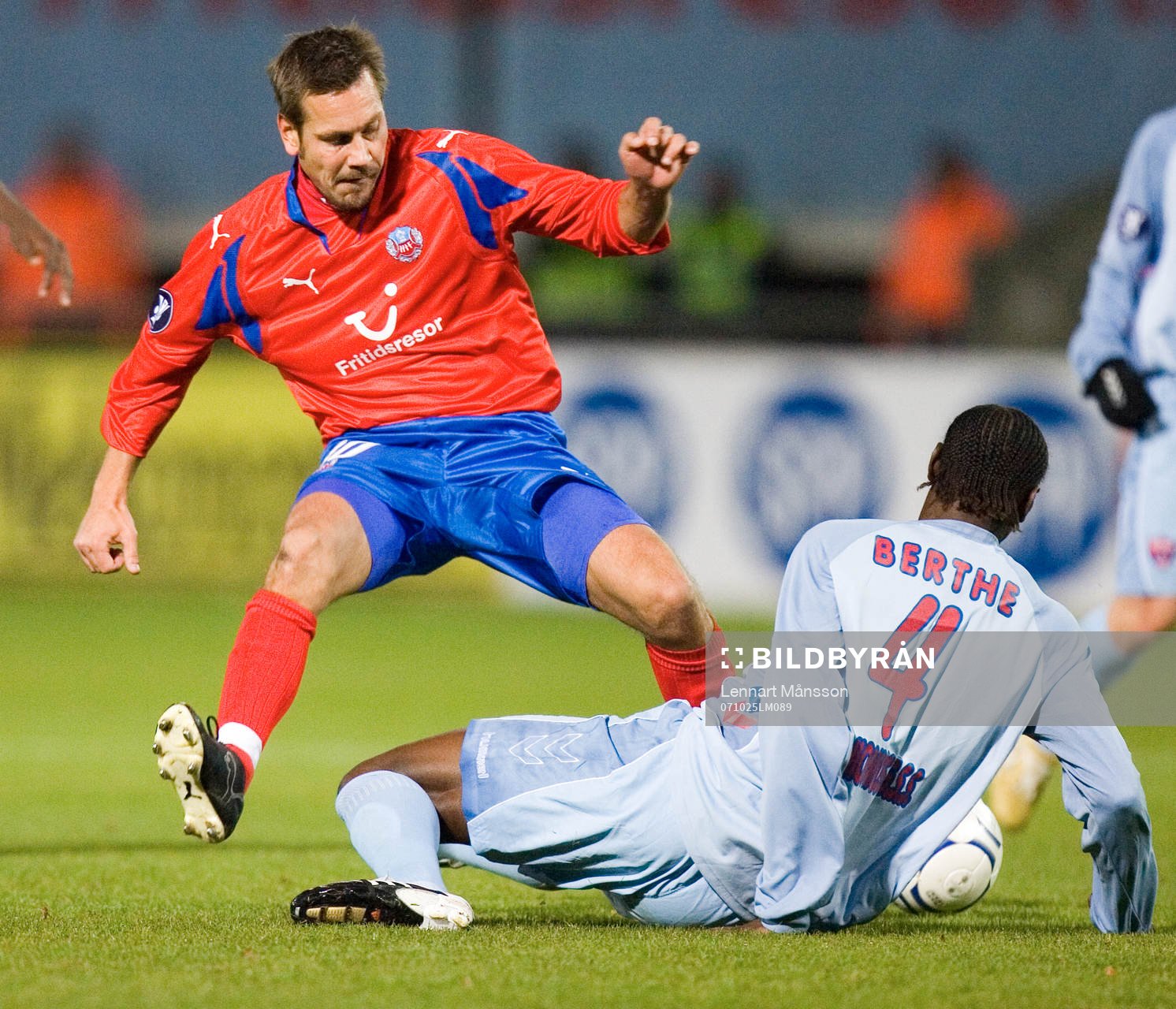 Marcus Lantz mot Sekou Berthe