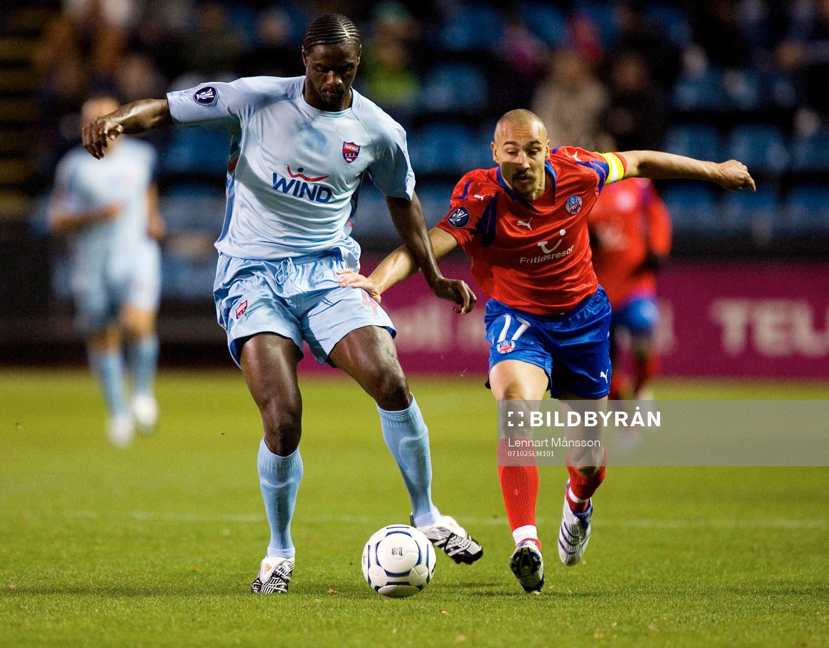Berthe Sekou och Henrik Larsson