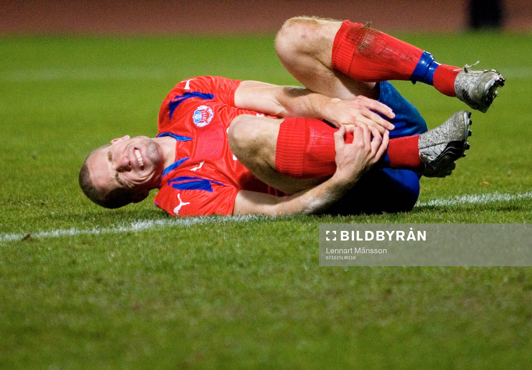 Christoffer Andersson. Skada, smärta