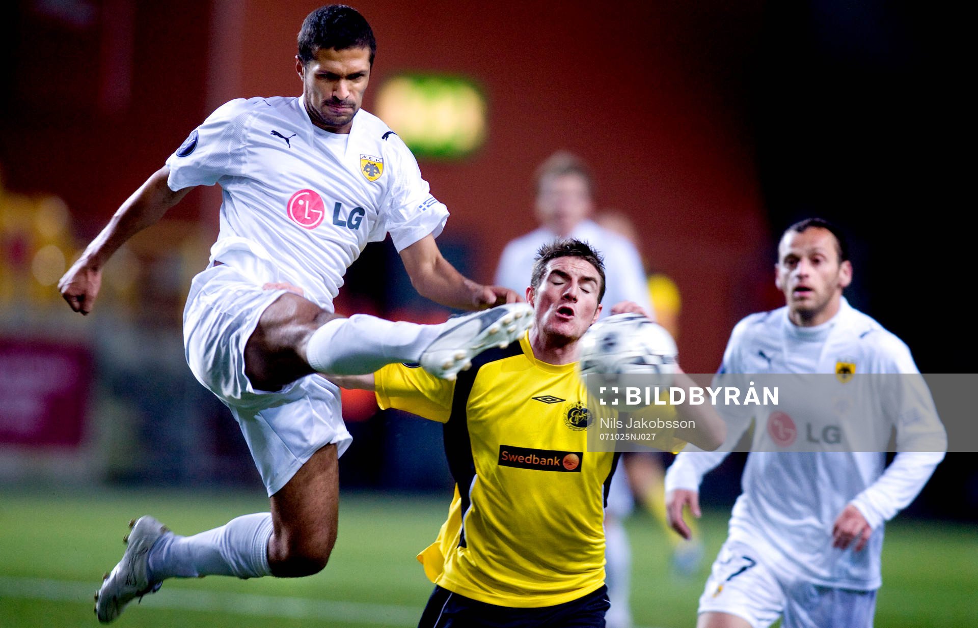 Geraldo, AEK Aten, James Keene, Elfsborg