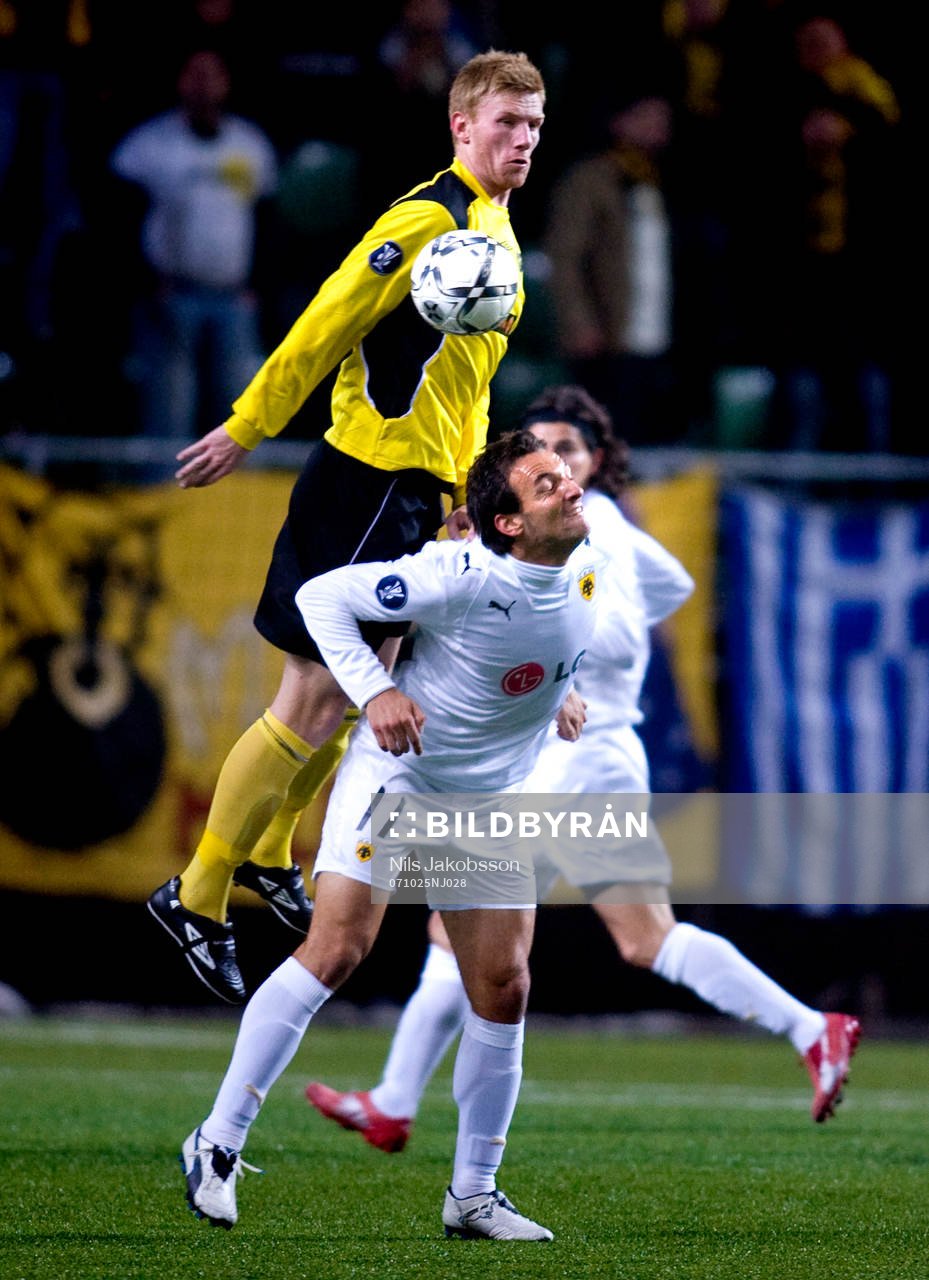 Fredrik Björck, Elfsborg, Christos Bourbos, AEK Aten