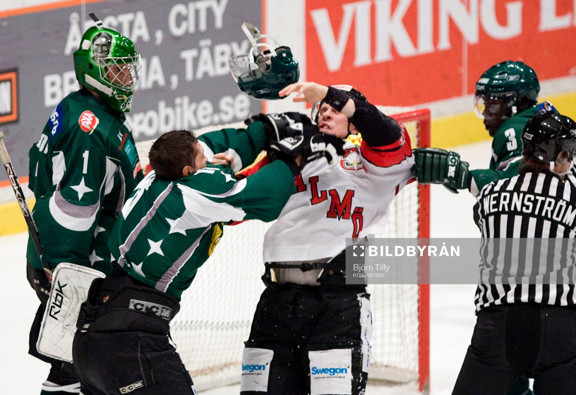 Dmitriy Naumov, Hammarby och Ville Nieminen, Malmö, i