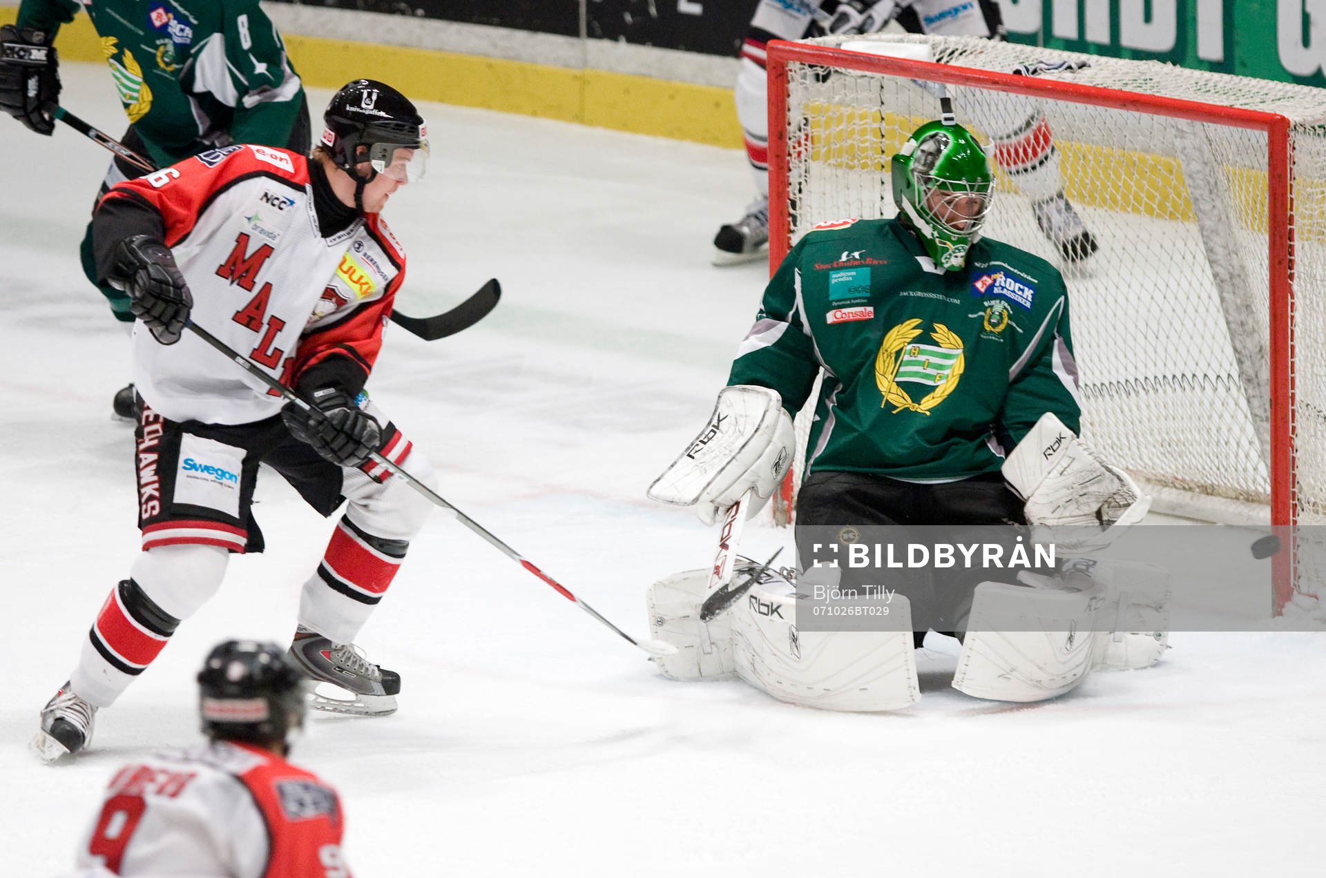 Tomas Wallgren, Malmö och Henrik Karlsson, målvakt,